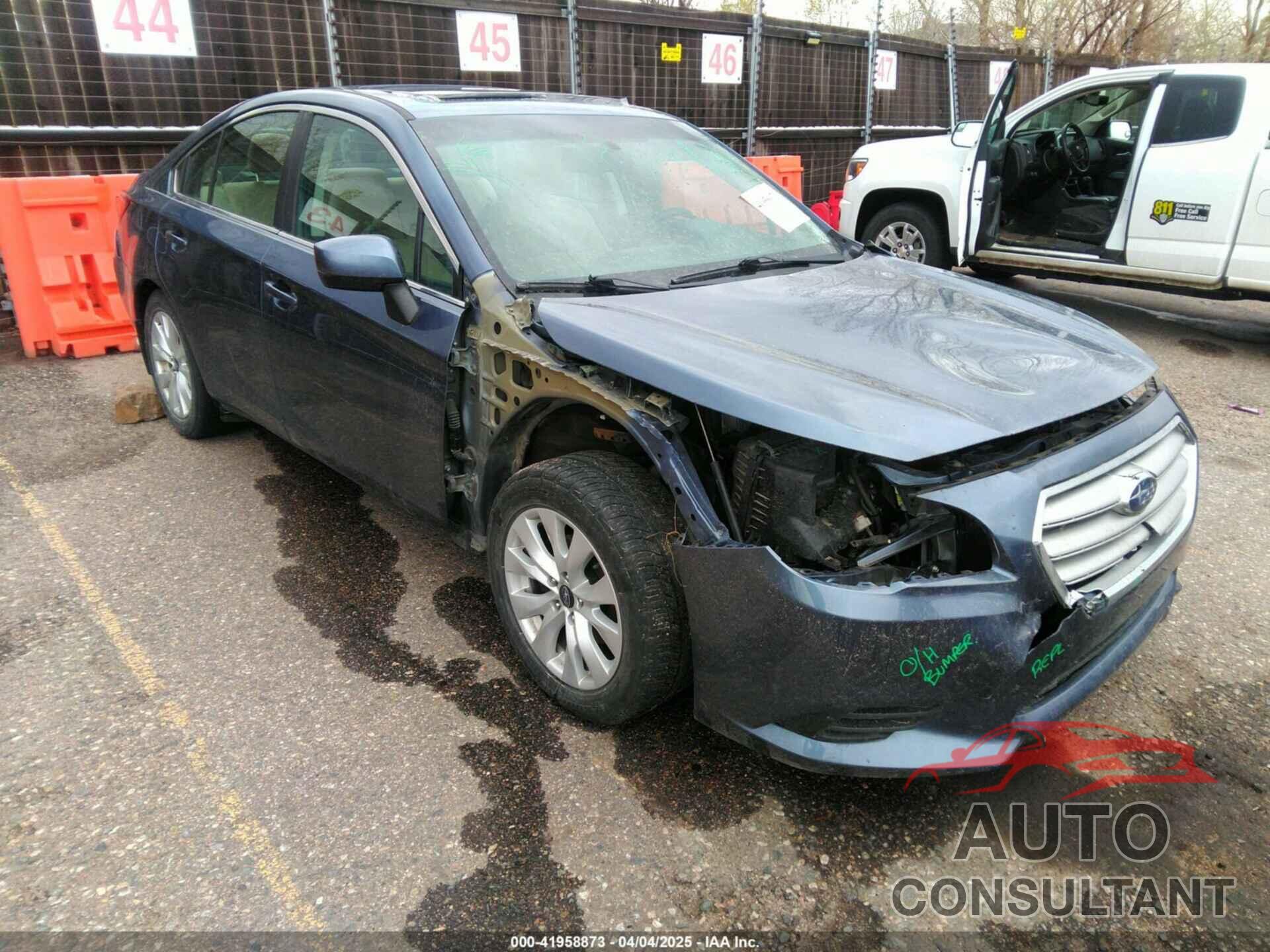 SUBARU LEGACY 2015 - 4S3BNBD66F3006882