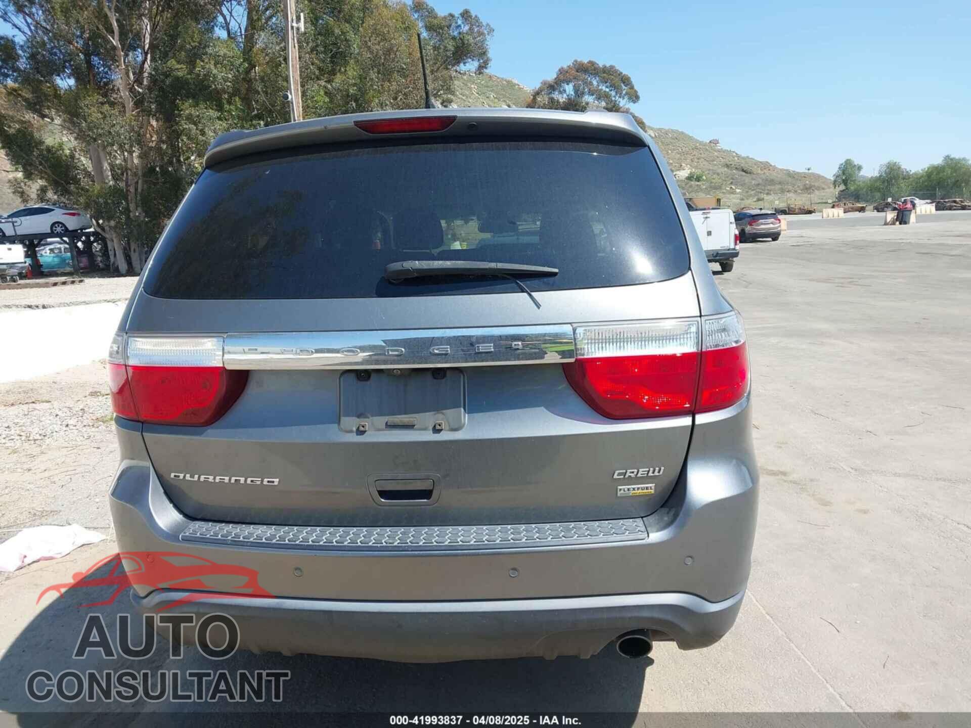 DODGE DURANGO 2012 - 1C4RDHDG2CC317136