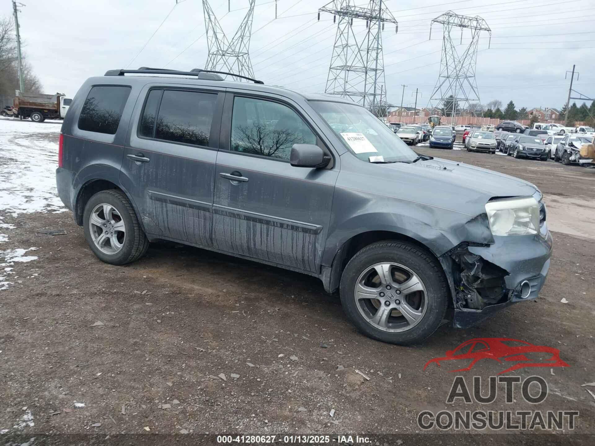 HONDA PILOT 2012 - 5FNYF4H69CB046658