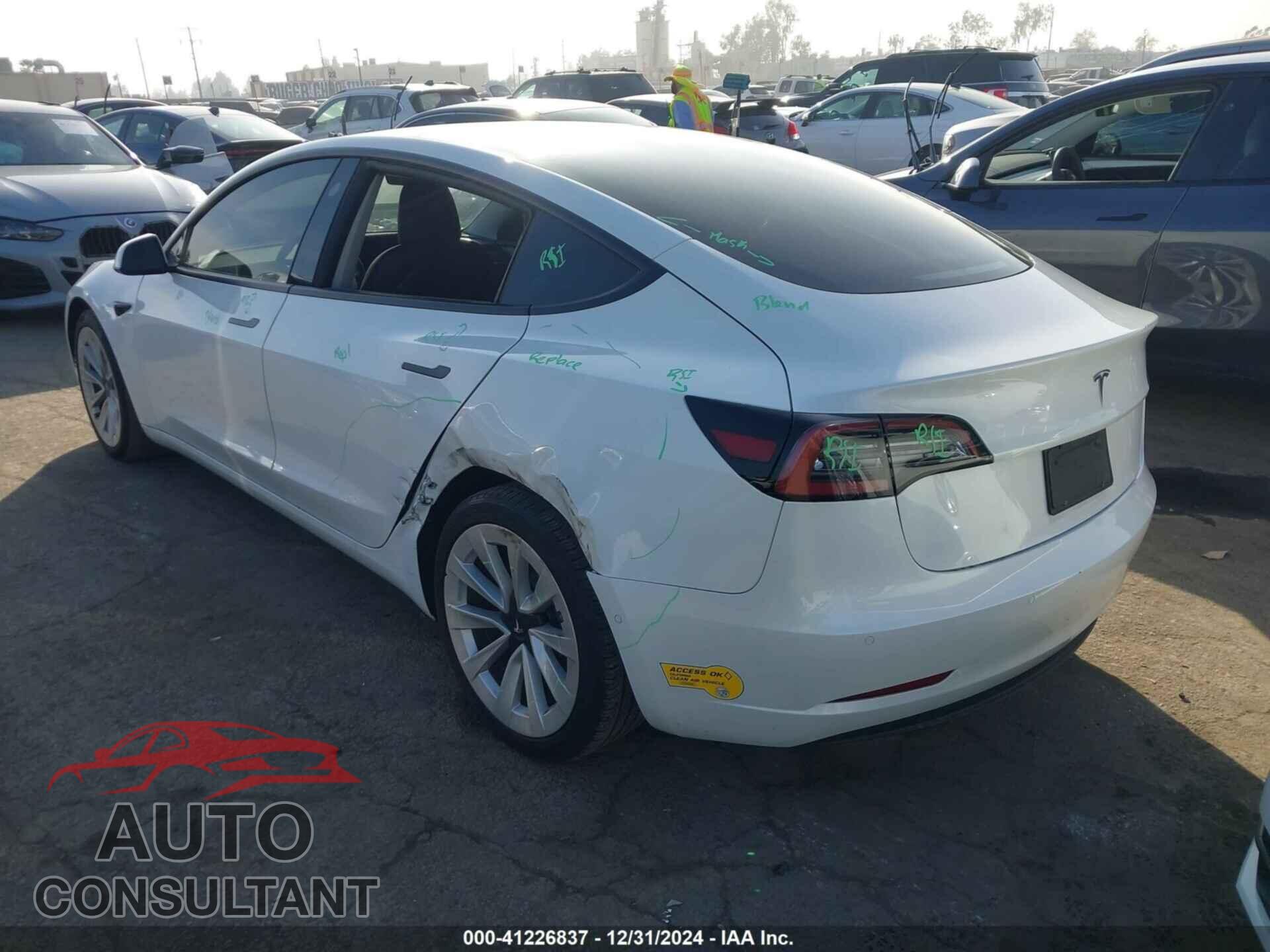 TESLA MODEL 3 2021 - 5YJ3E1EA7MF017939