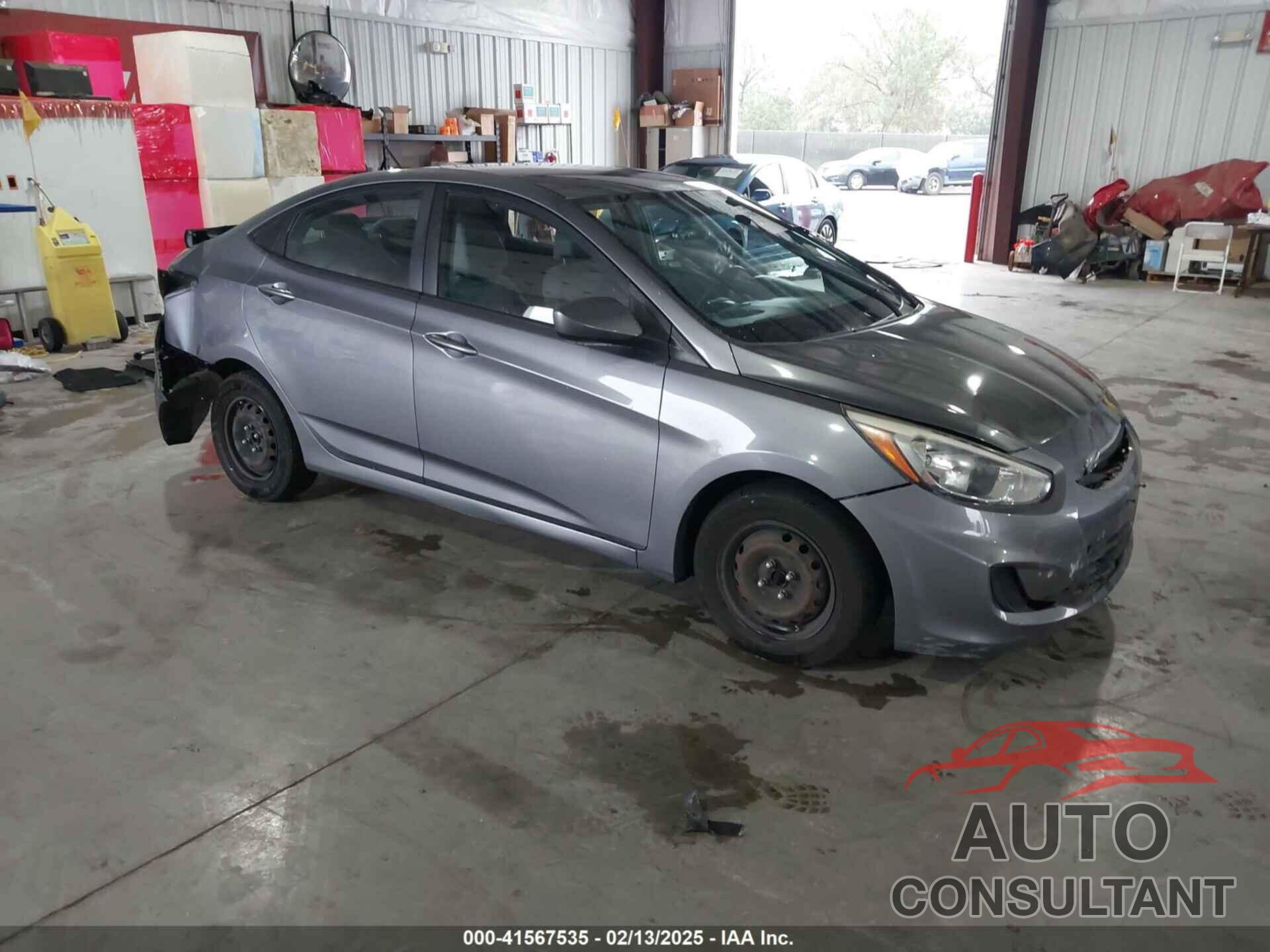 HYUNDAI ACCENT 2016 - KMHCT4AEXGU008305