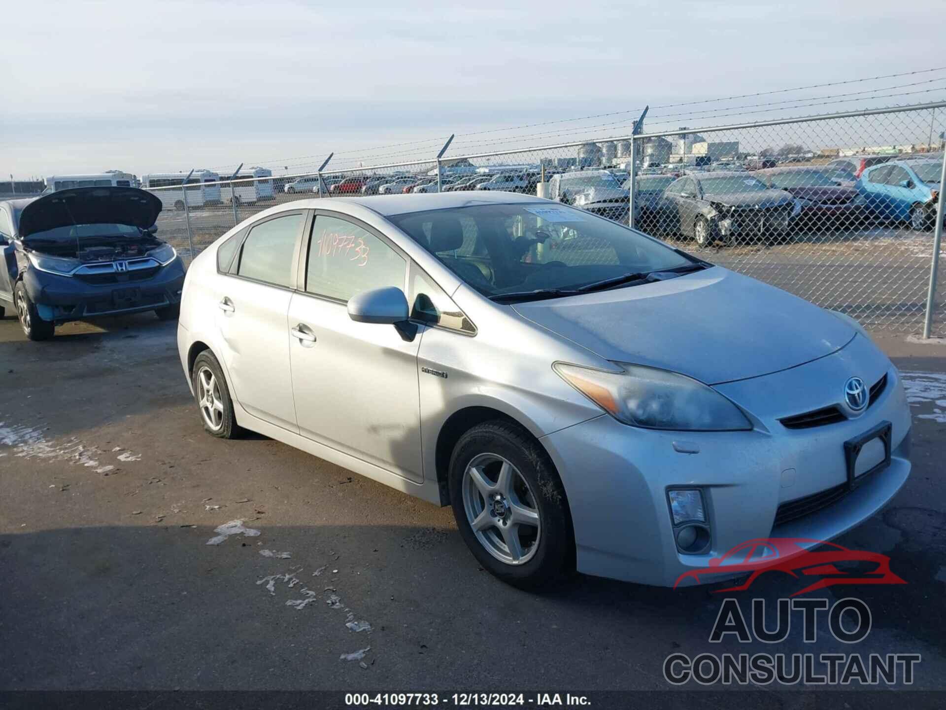 TOYOTA PRIUS 2010 - JTDKN3DUXA5063149