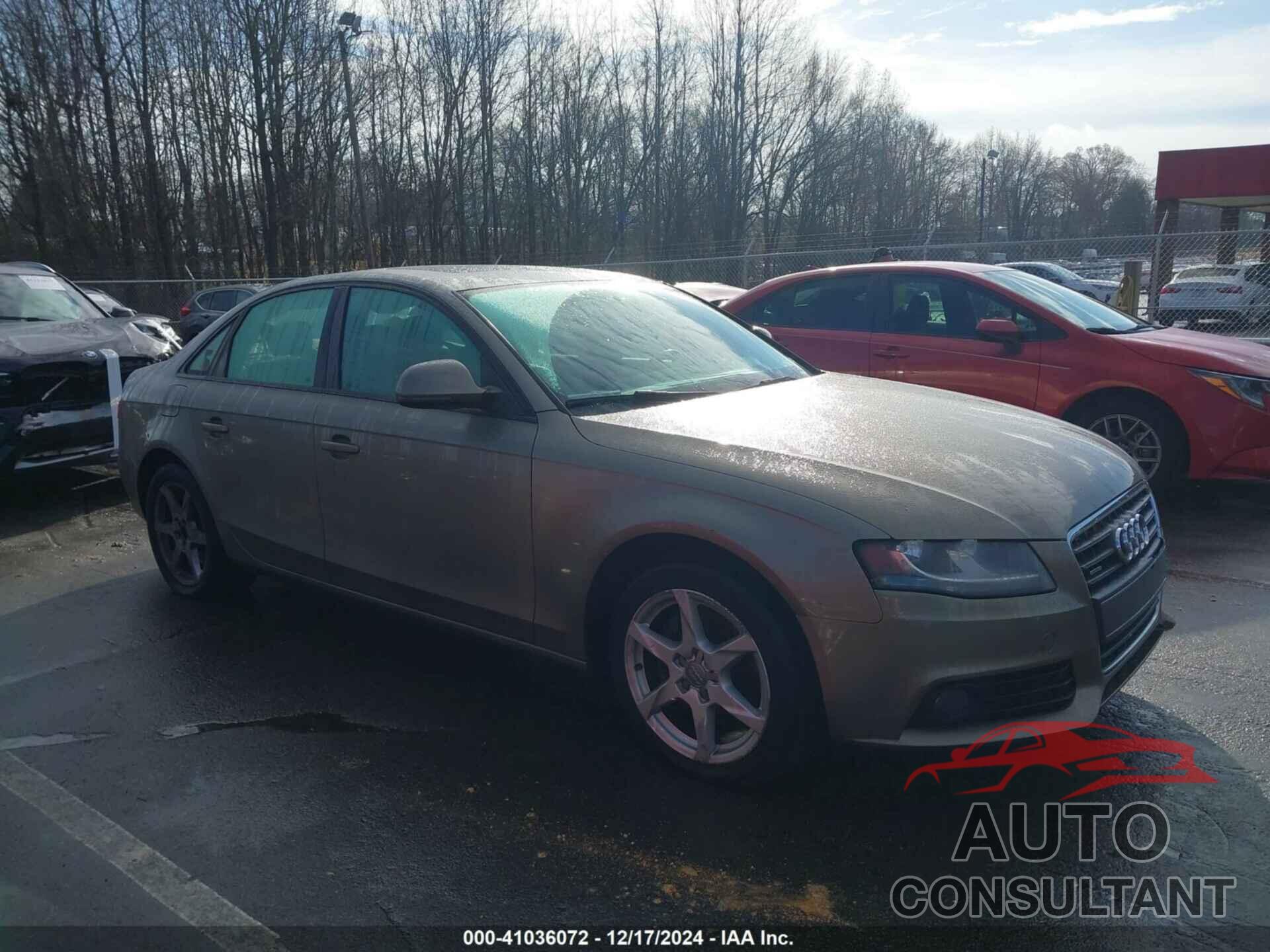AUDI A4 2009 - WAULF78K49N016547
