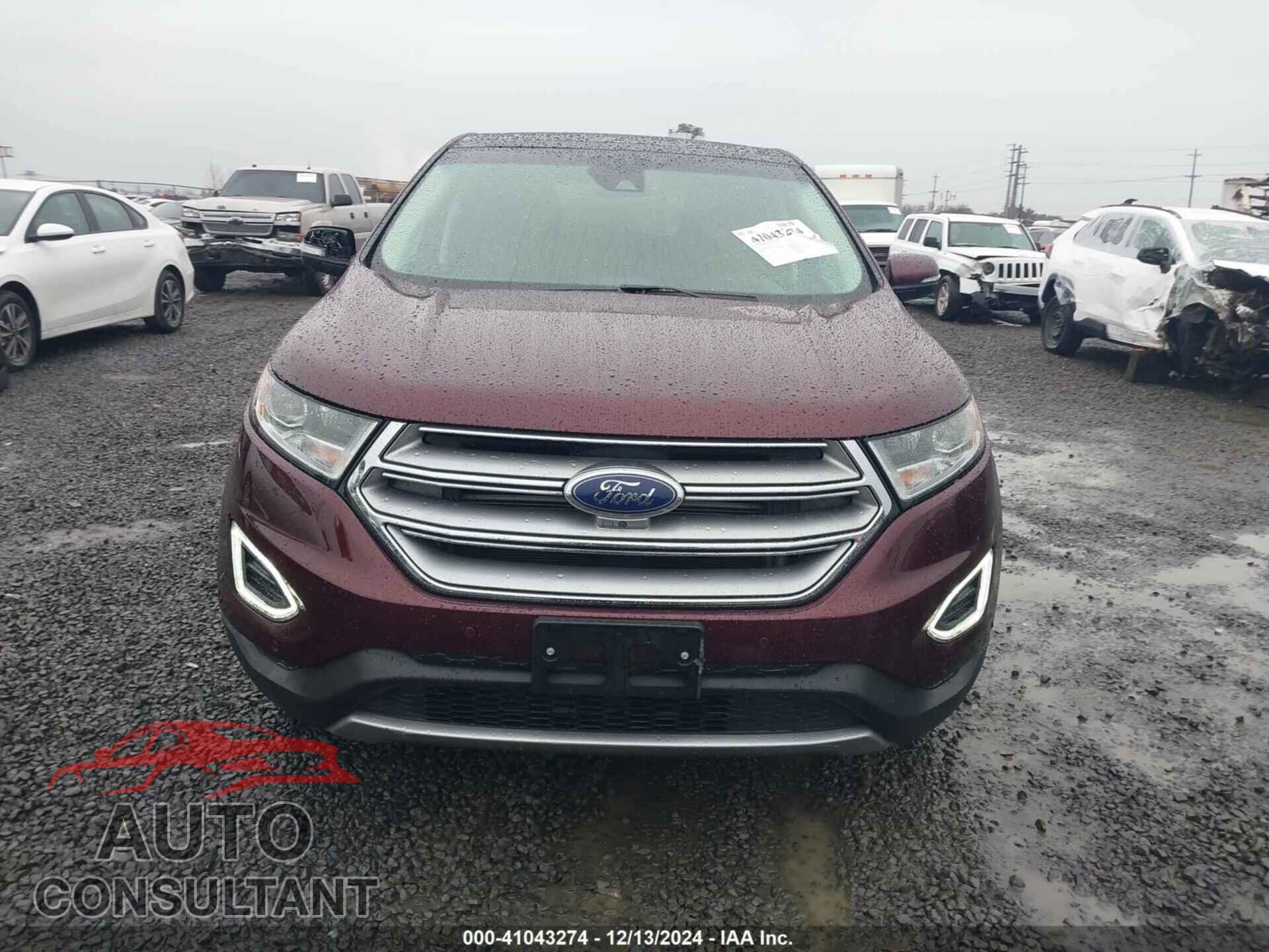 FORD EDGE 2017 - 2FMPK4K8XHBC02904