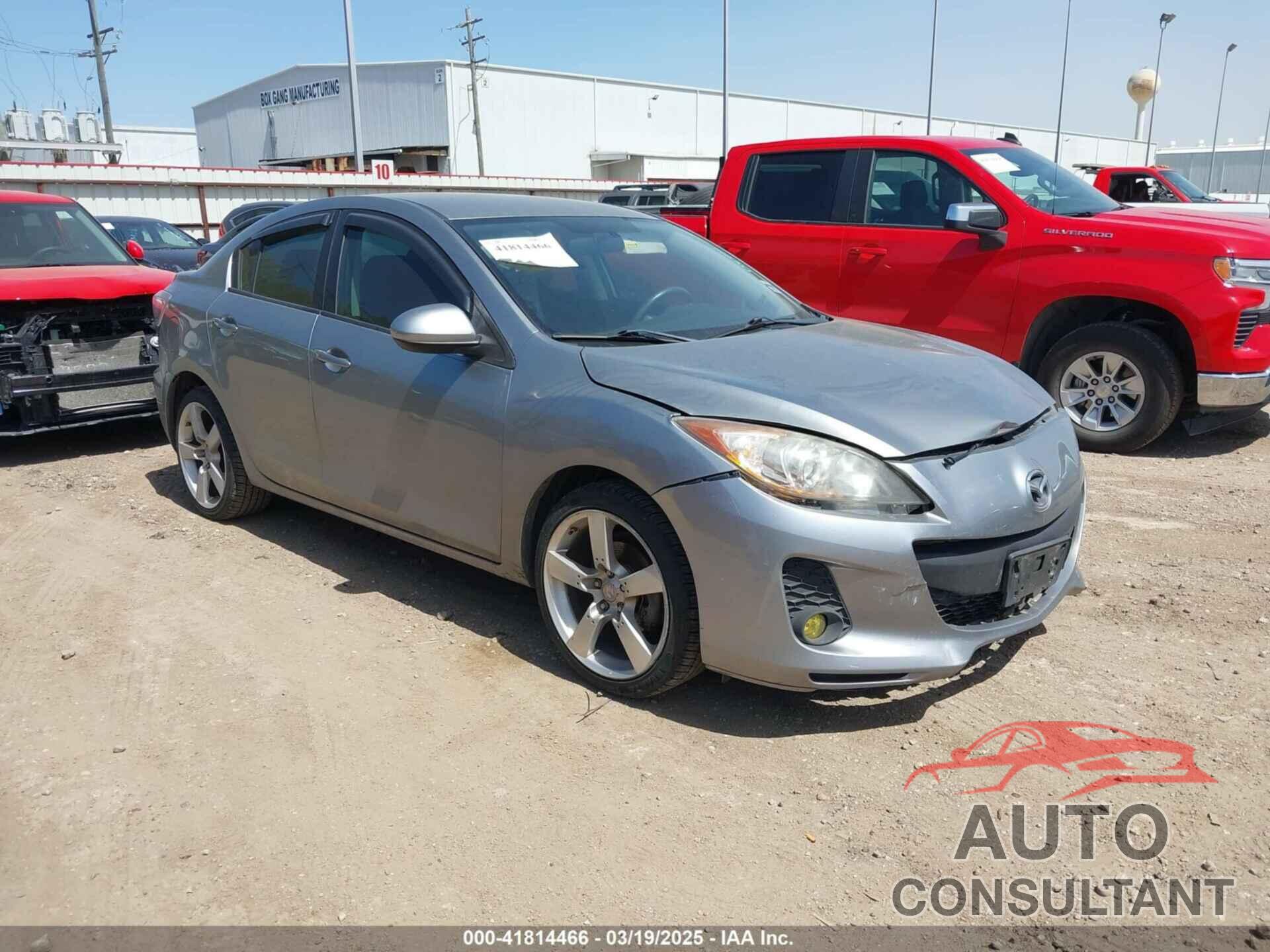 MAZDA MAZDA3 2012 - JM1BL1UF1C1522736