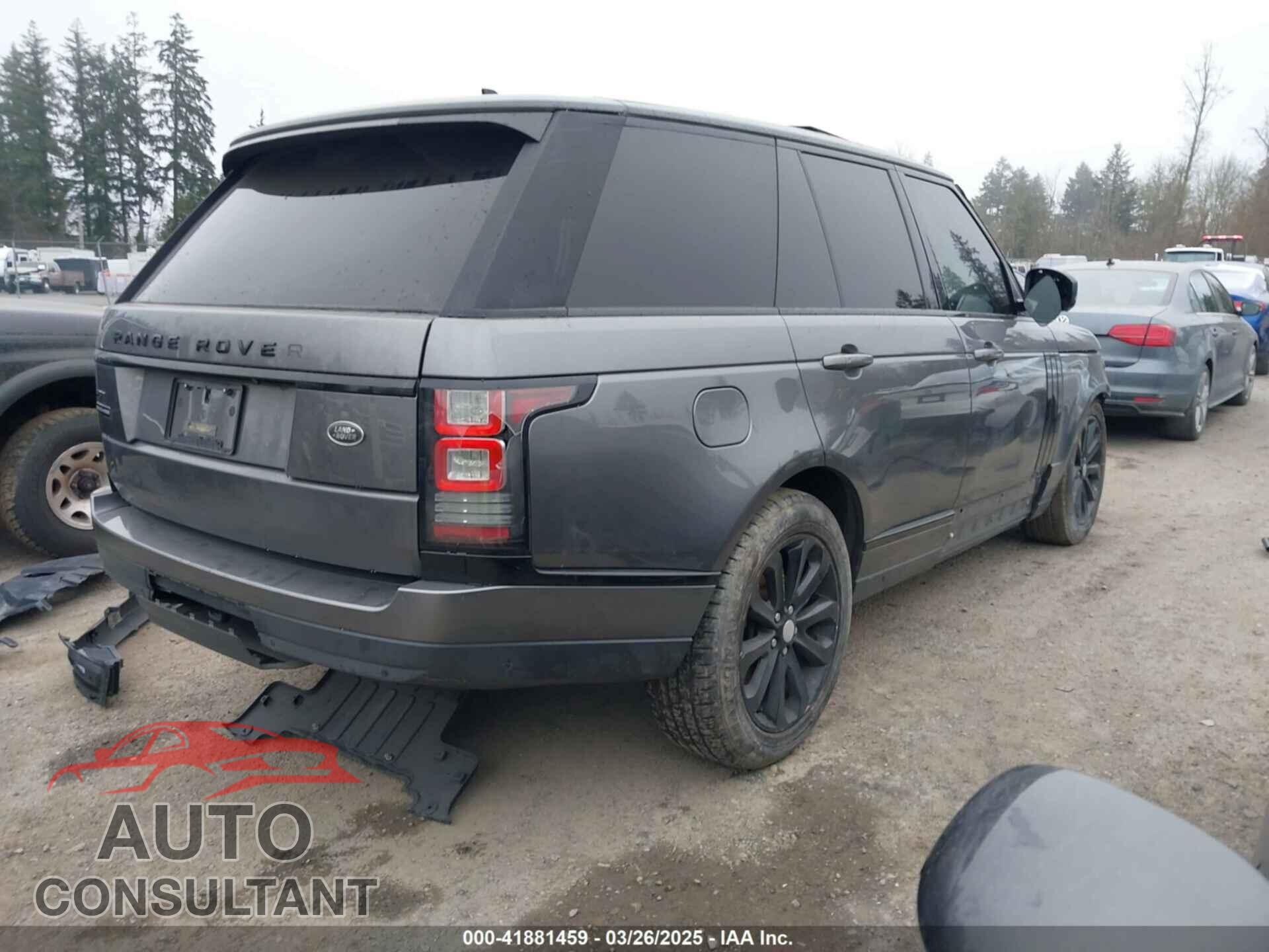 LAND ROVER RANGE ROVER 2015 - SALGS2VF8FA231130