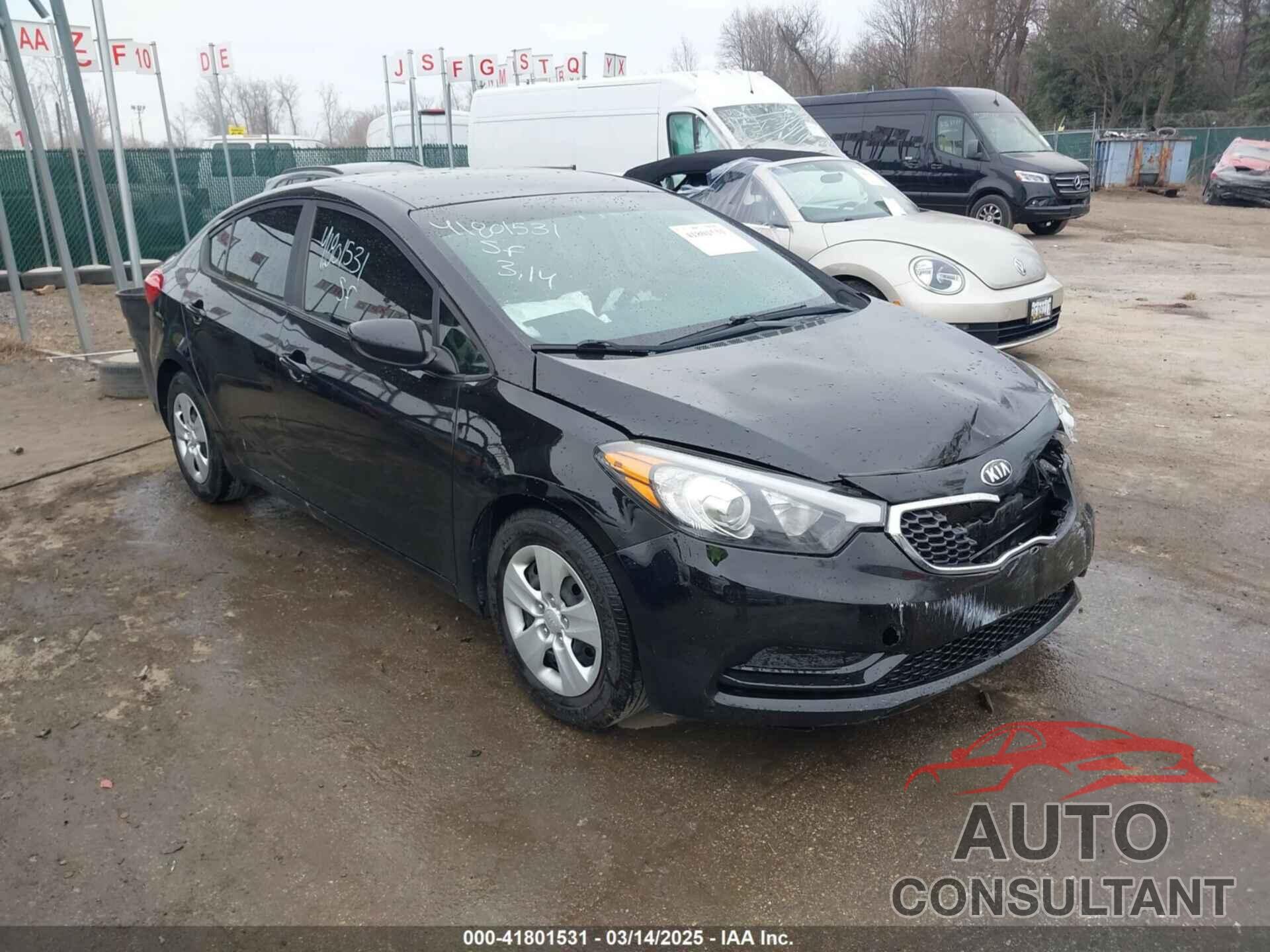 KIA FORTE 2015 - KNAFK4A6XF5332518