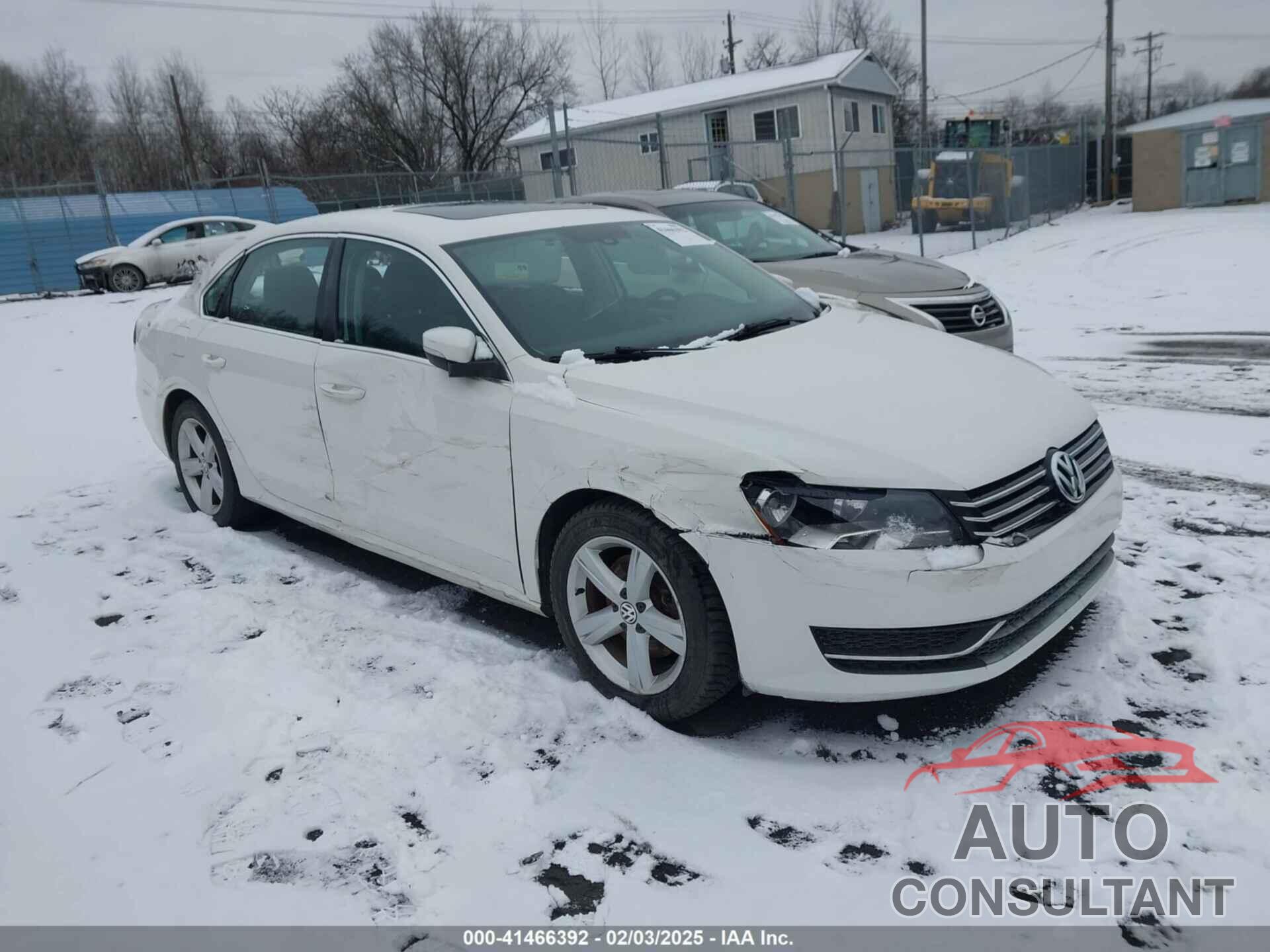 VOLKSWAGEN PASSAT 2013 - 1VWBP7A30DC119707