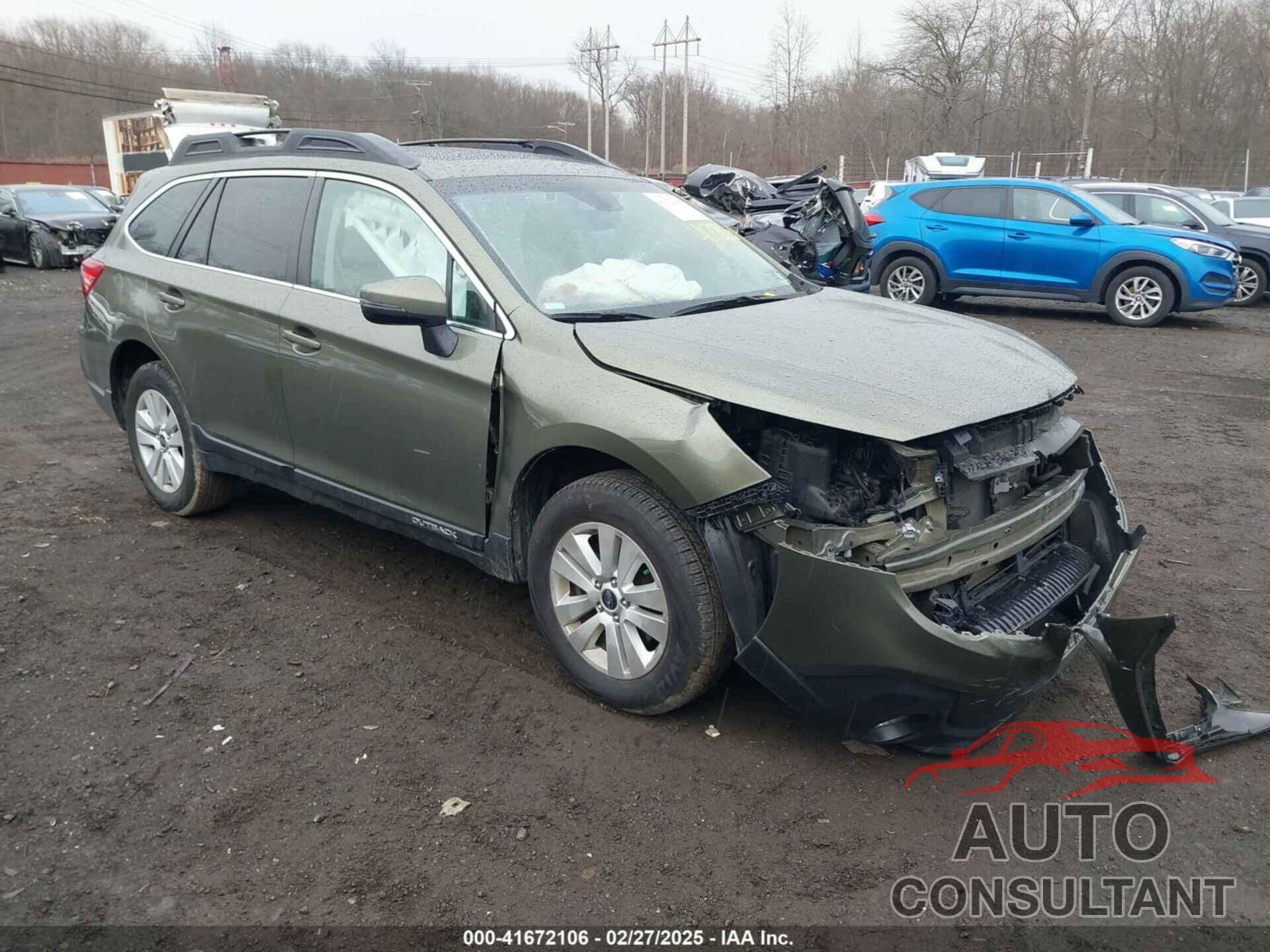 SUBARU OUTBACK 2019 - 4S4BSAHC8K3337777