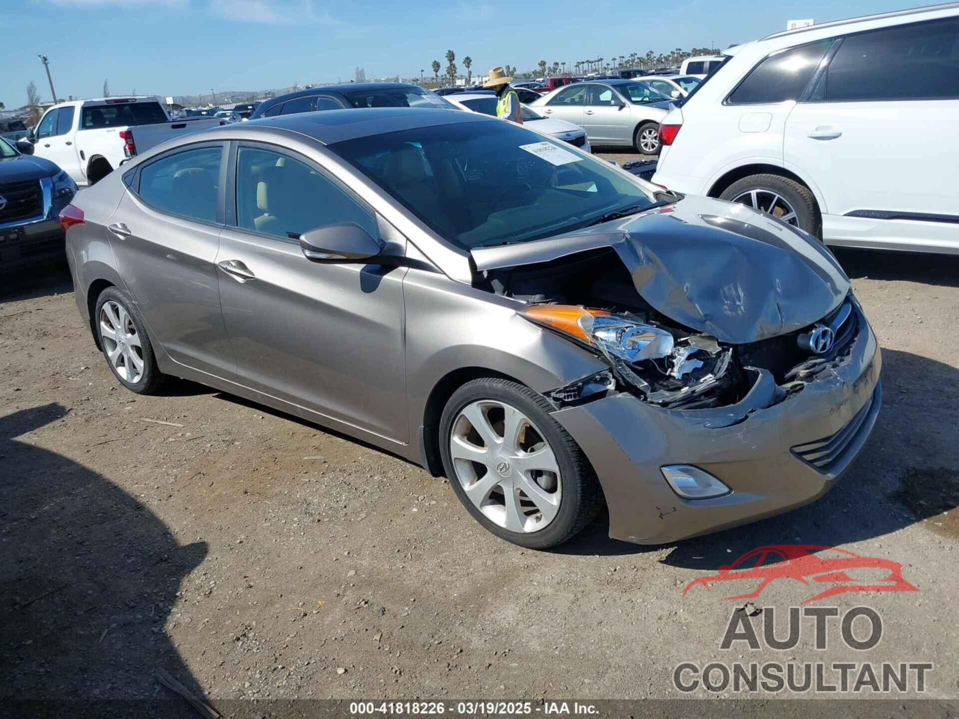 HYUNDAI ELANTRA 2013 - 5NPDH4AE0DH195442