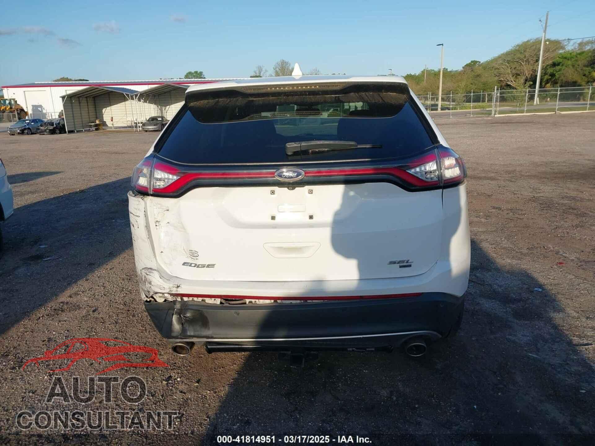 FORD EDGE 2015 - 2FMTK4J84FBB76894