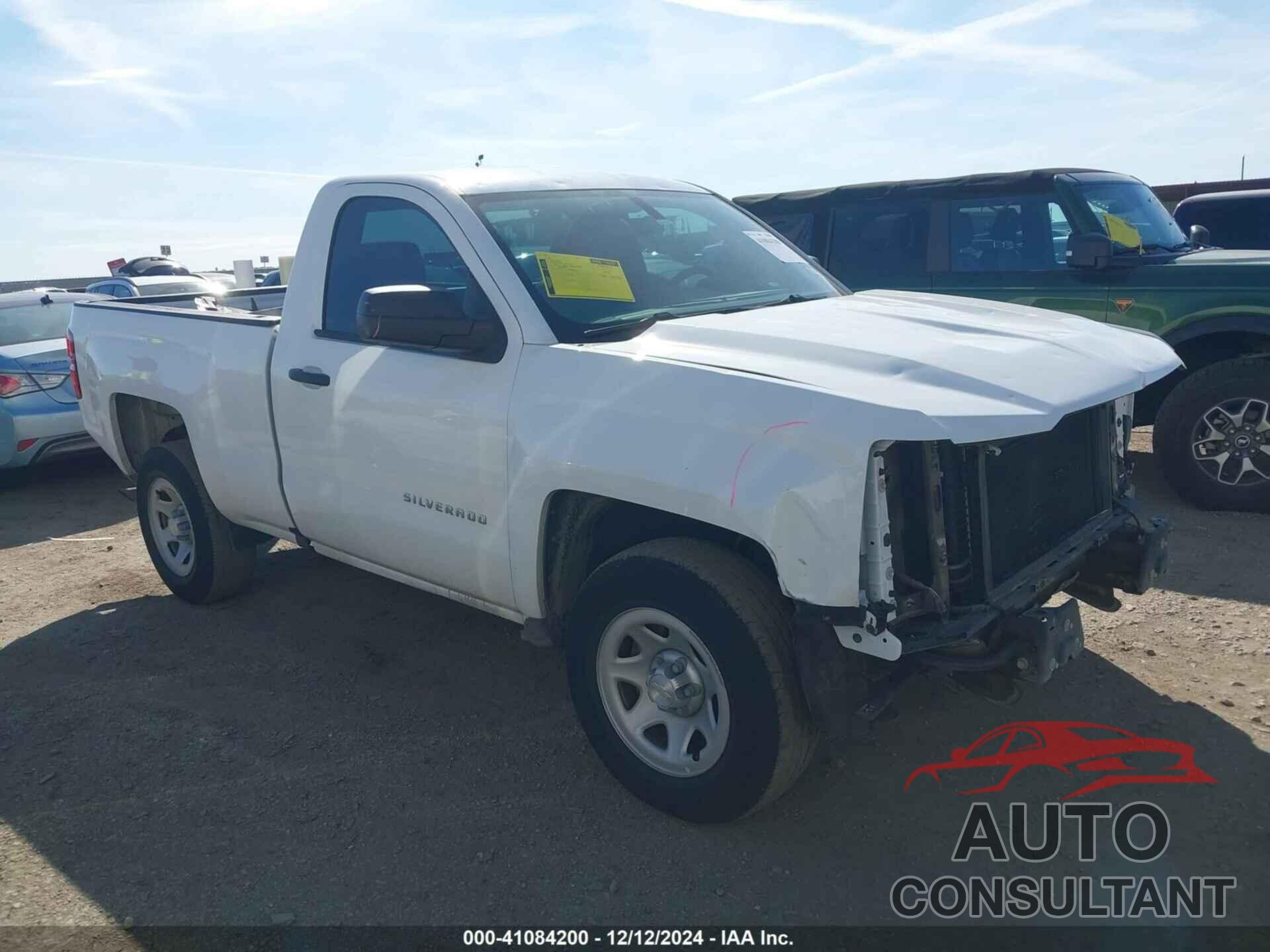 CHEVROLET SILVERADO 1500 2017 - 1GCNCNEH9HZ117902