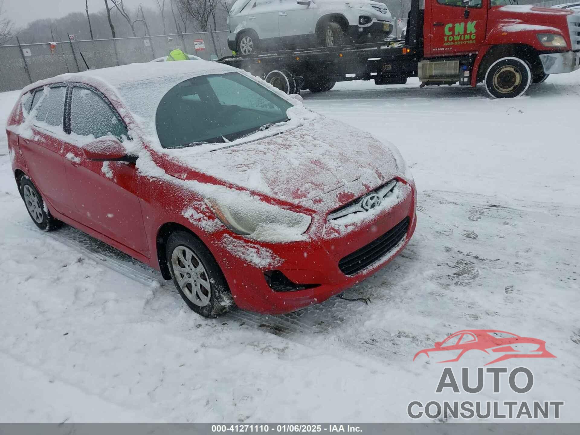 HYUNDAI ACCENT 2013 - KMHCT5AE7DU128807