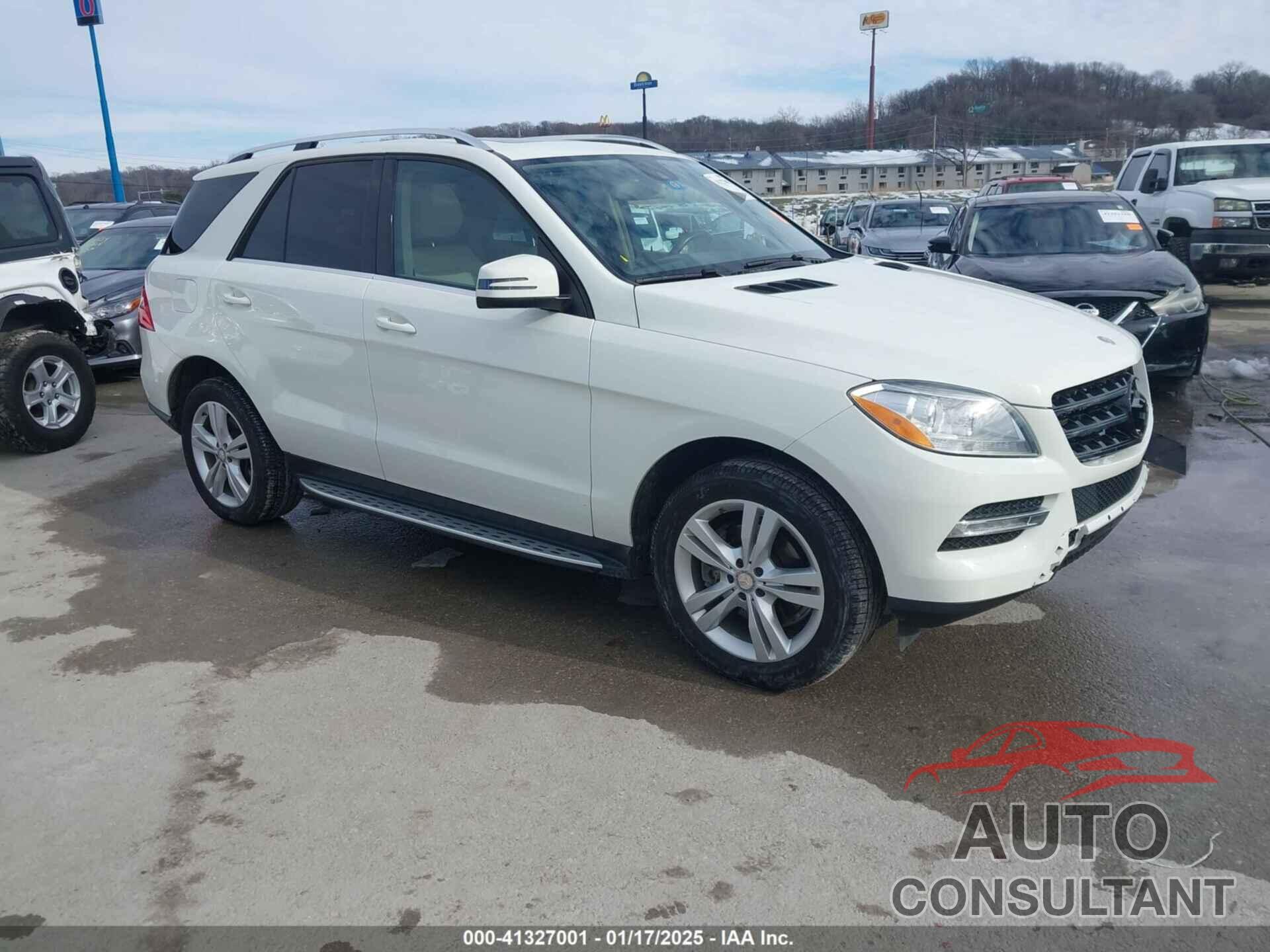 MERCEDES-BENZ ML 350 2013 - 4JGDA5HB0DA111872