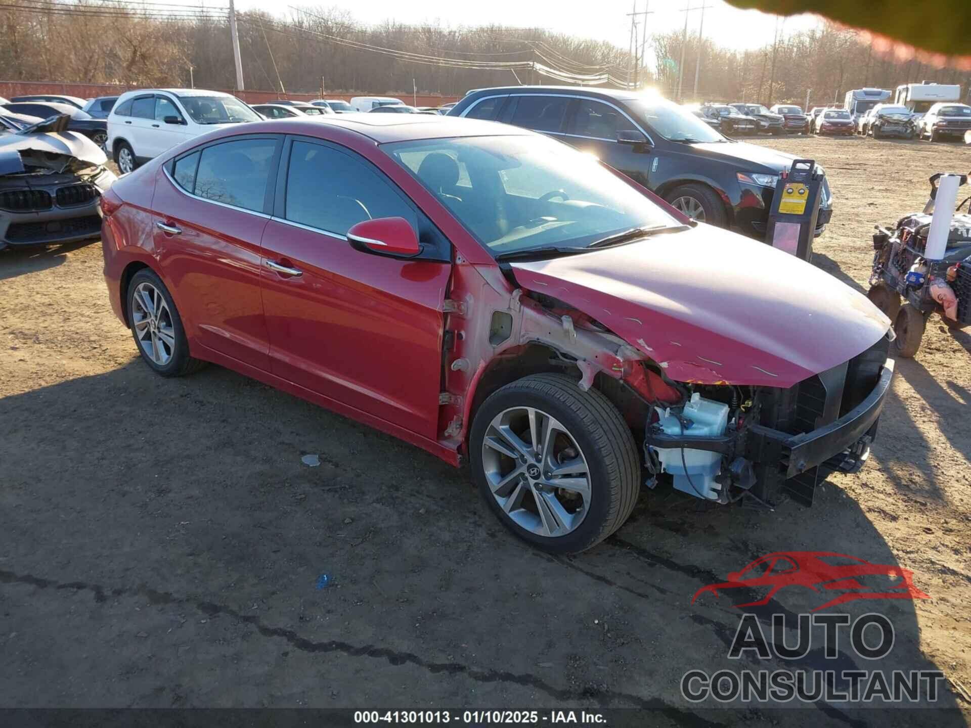 HYUNDAI ELANTRA 2017 - KMHD84LF4HU297517