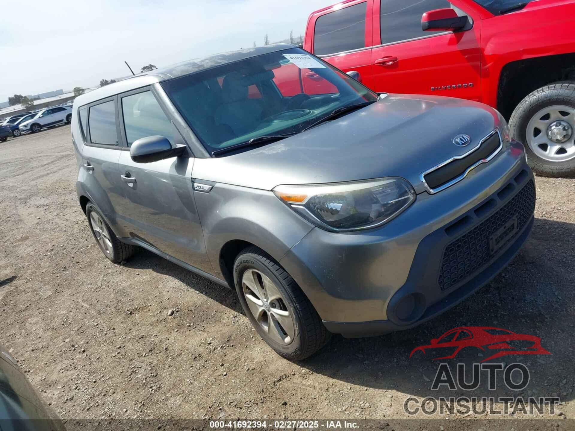 KIA SOUL 2016 - KNDJN2A28G7264814