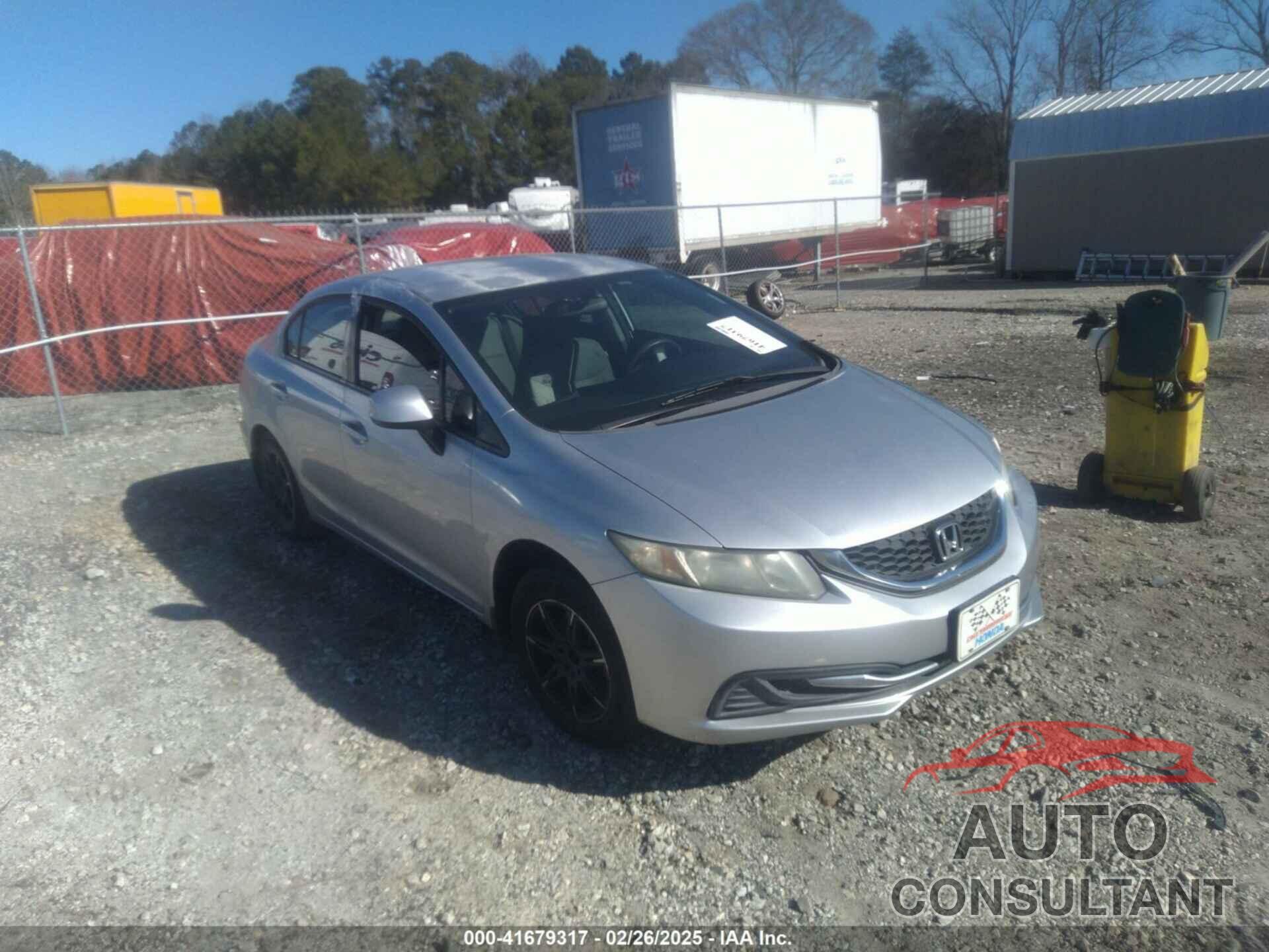 HONDA CIVIC 2013 - 2HGFB2F50DH534797