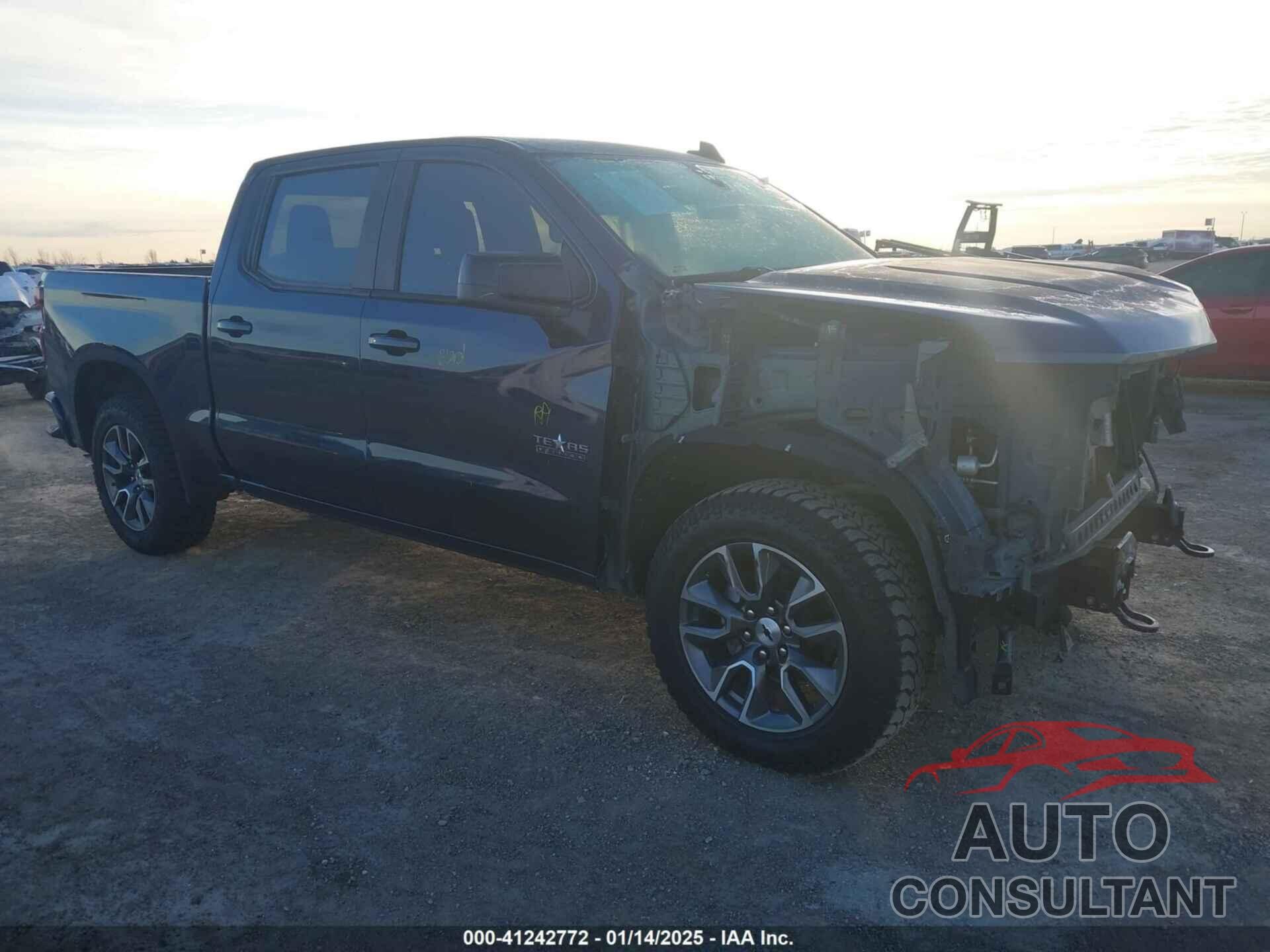 CHEVROLET SILVERADO 1500 2021 - 3GCPWDED1MG308456