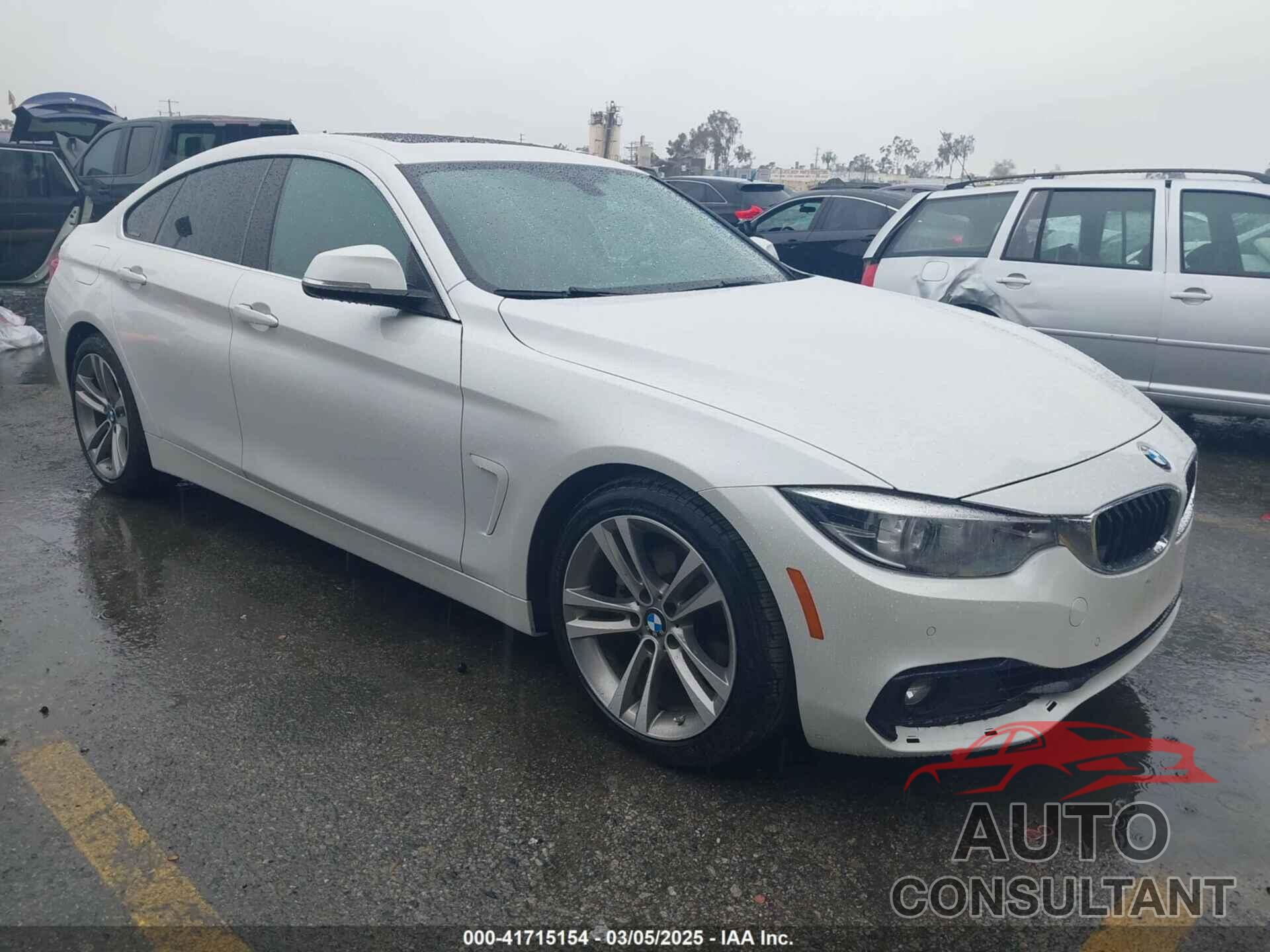 BMW 430I GRAN COUPE 2018 - WBA4J1C5XJBG79356