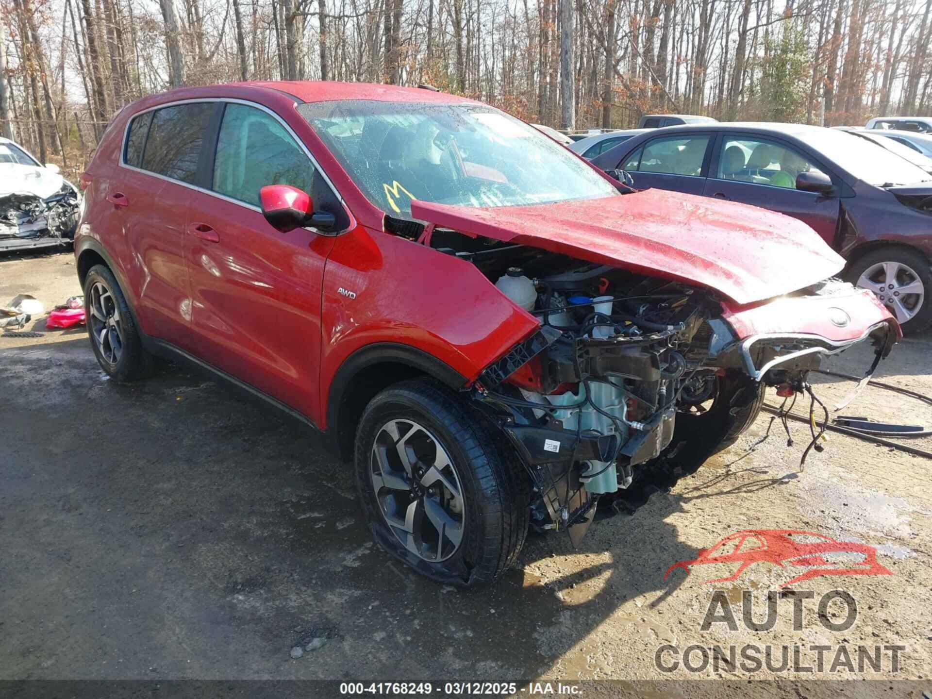 KIA SPORTAGE 2021 - KNDPMCAC8M7903474