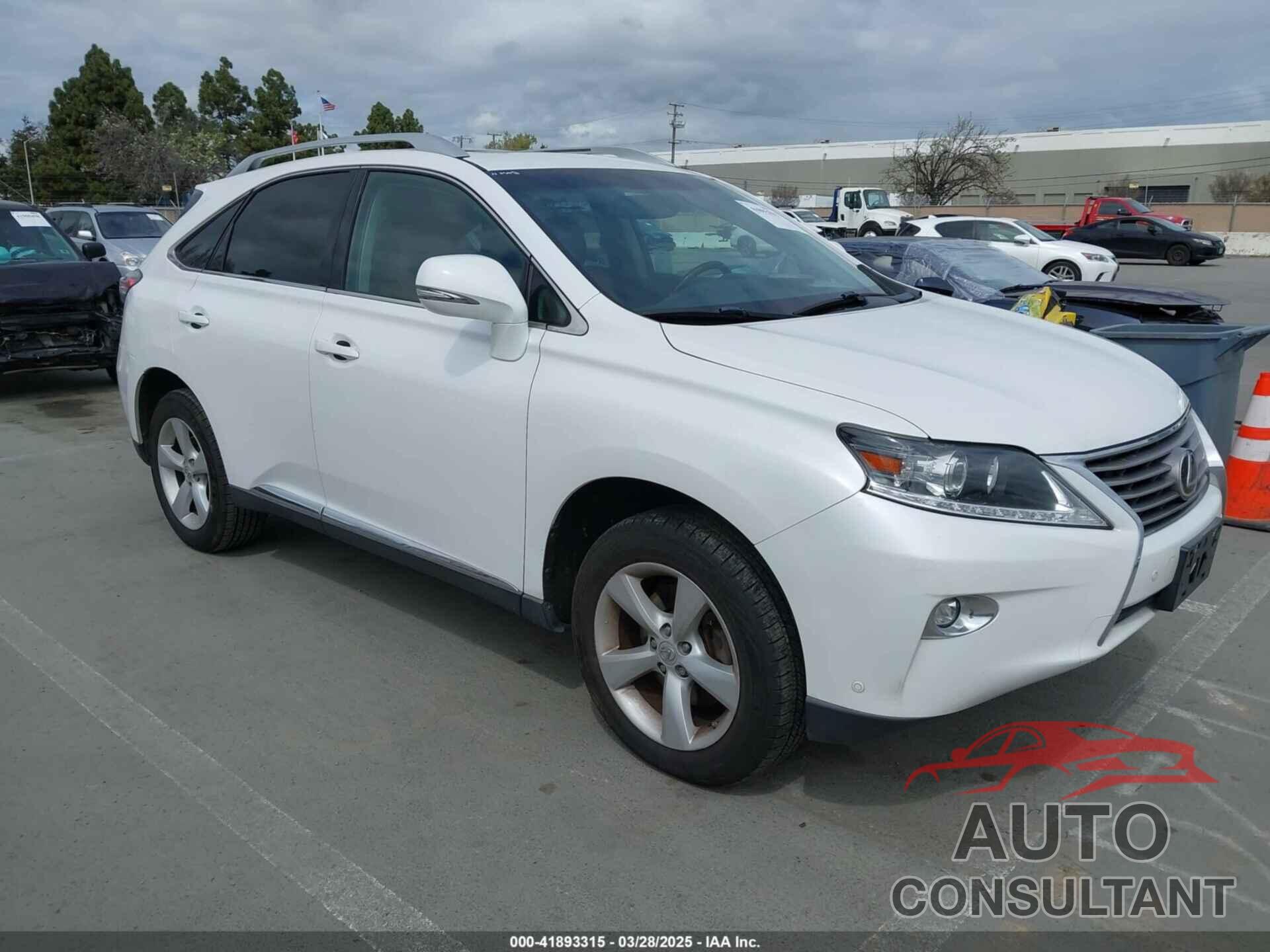 LEXUS RX 350 2015 - 2T2BK1BA9FC259014