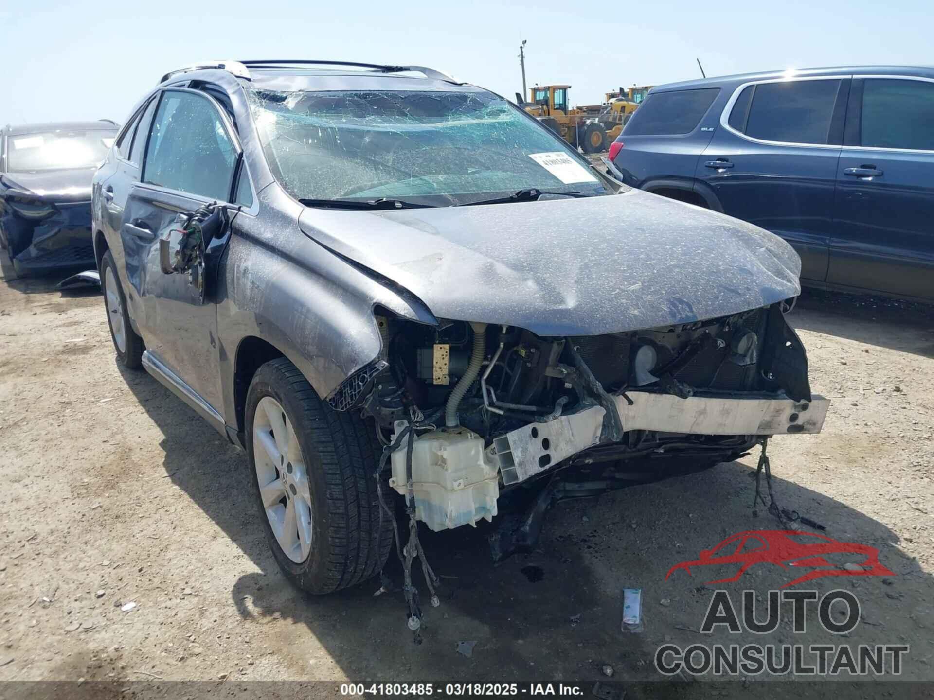LEXUS RX 350 2012 - 2T2ZK1BA6CC083985
