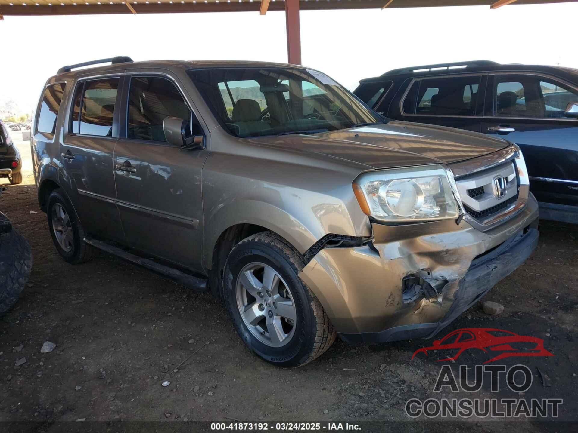 HONDA PILOT 2011 - 5FNYF3H4XBB028225