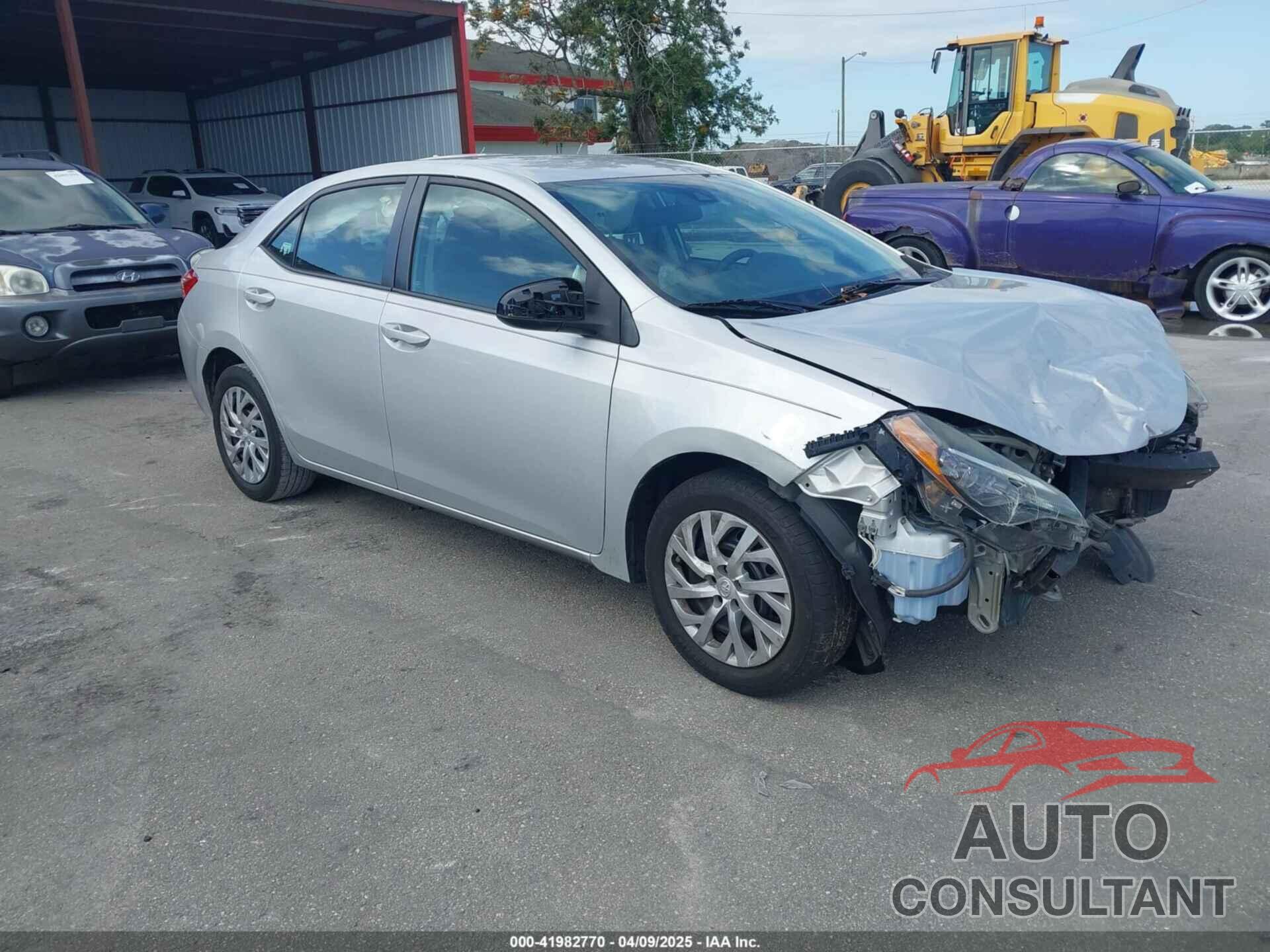 TOYOTA COROLLA 2017 - 5YFBURHE5HP726195