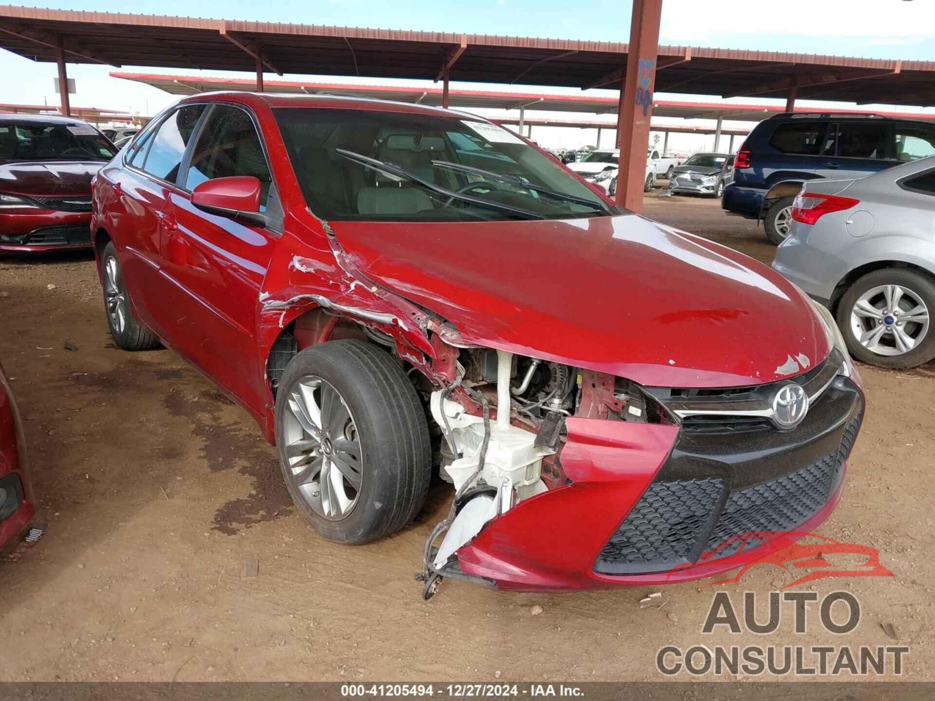 TOYOTA CAMRY 2015 - 4T1BF1FKXFU900083