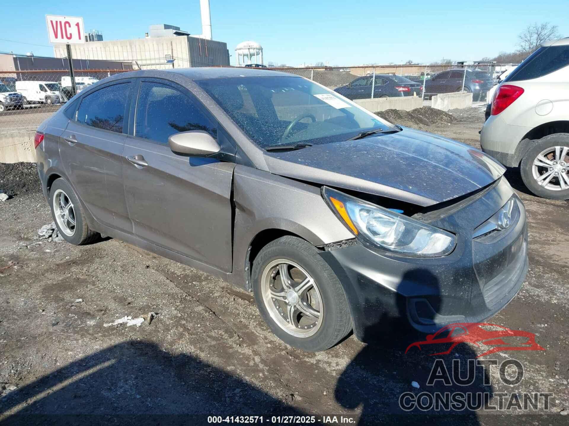 HYUNDAI ACCENT 2014 - KMHCT4AE7EU713883