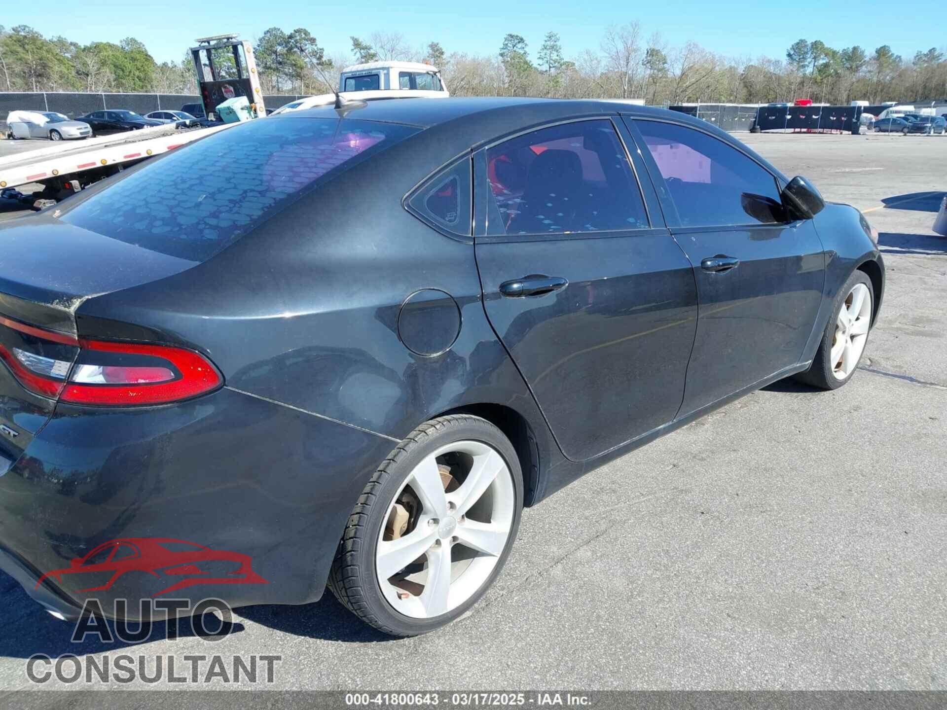 DODGE DART 2015 - 1C3CDFEB2FD252689