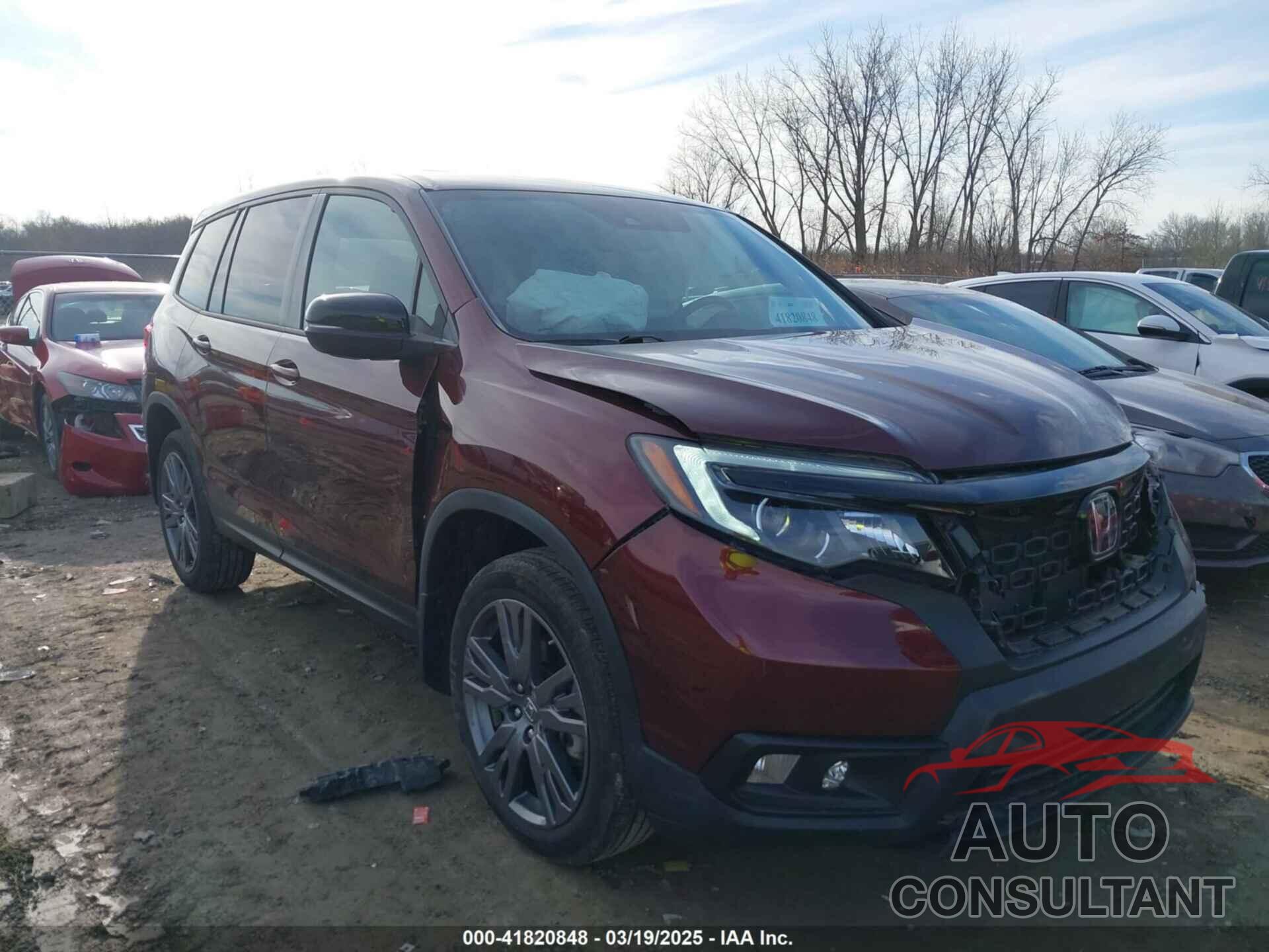 HONDA PASSPORT 2021 - 5FNYF8H54MB006522