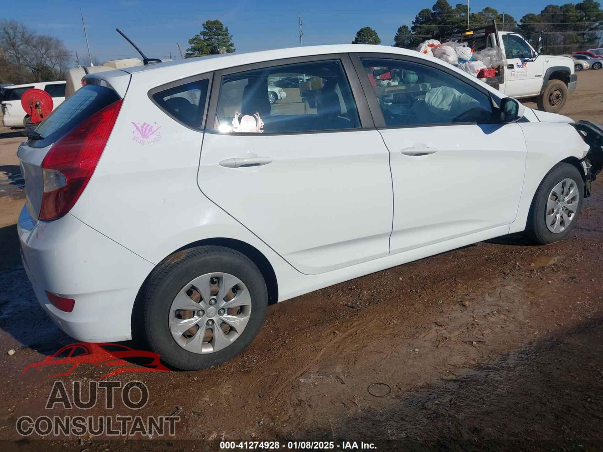 HYUNDAI ACCENT 2017 - KMHCT5AE9HU299516