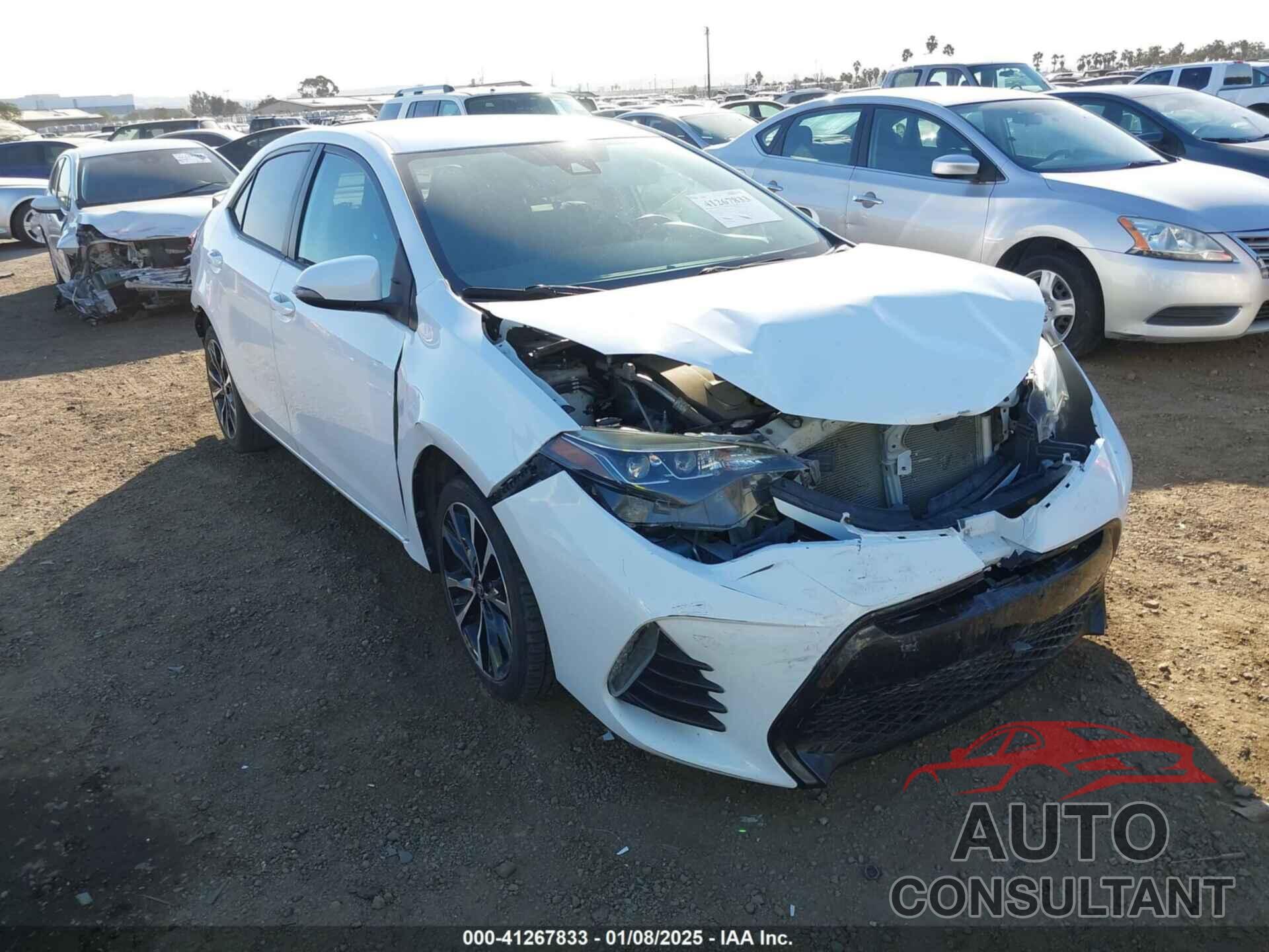 TOYOTA COROLLA 2019 - 5YFBURHE8KP943280