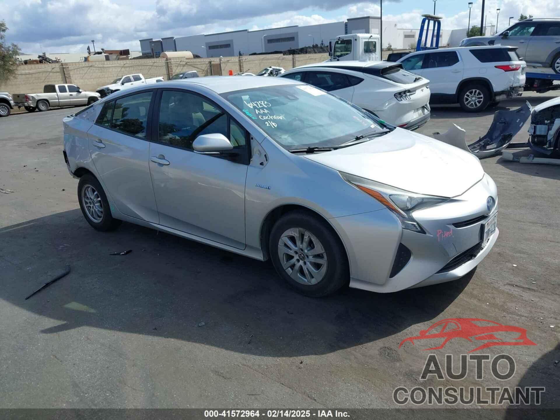 TOYOTA PRIUS 2017 - JTDKBRFU7H3024467