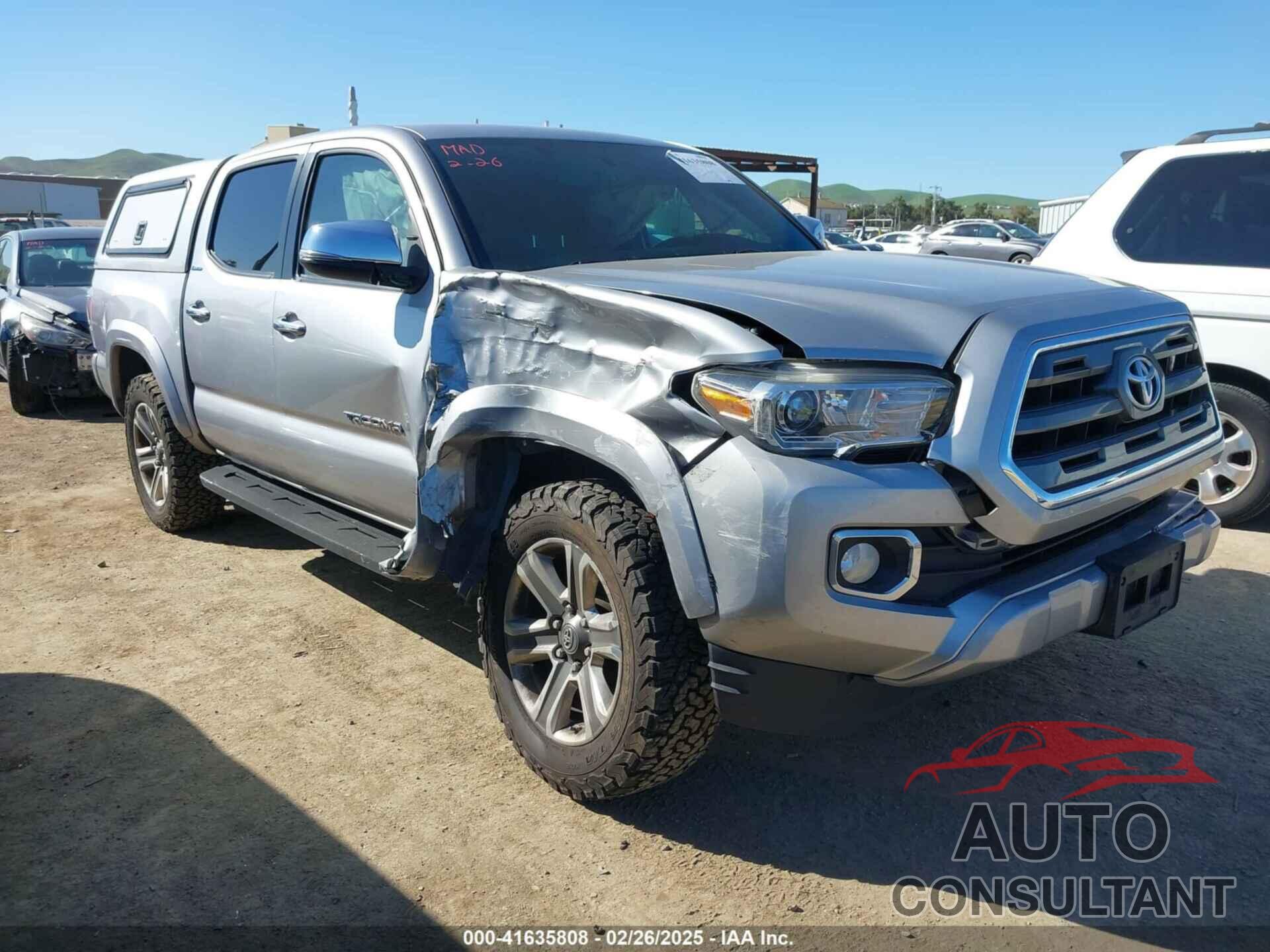 TOYOTA TACOMA 2017 - 5TFGZ5AN4HX077064