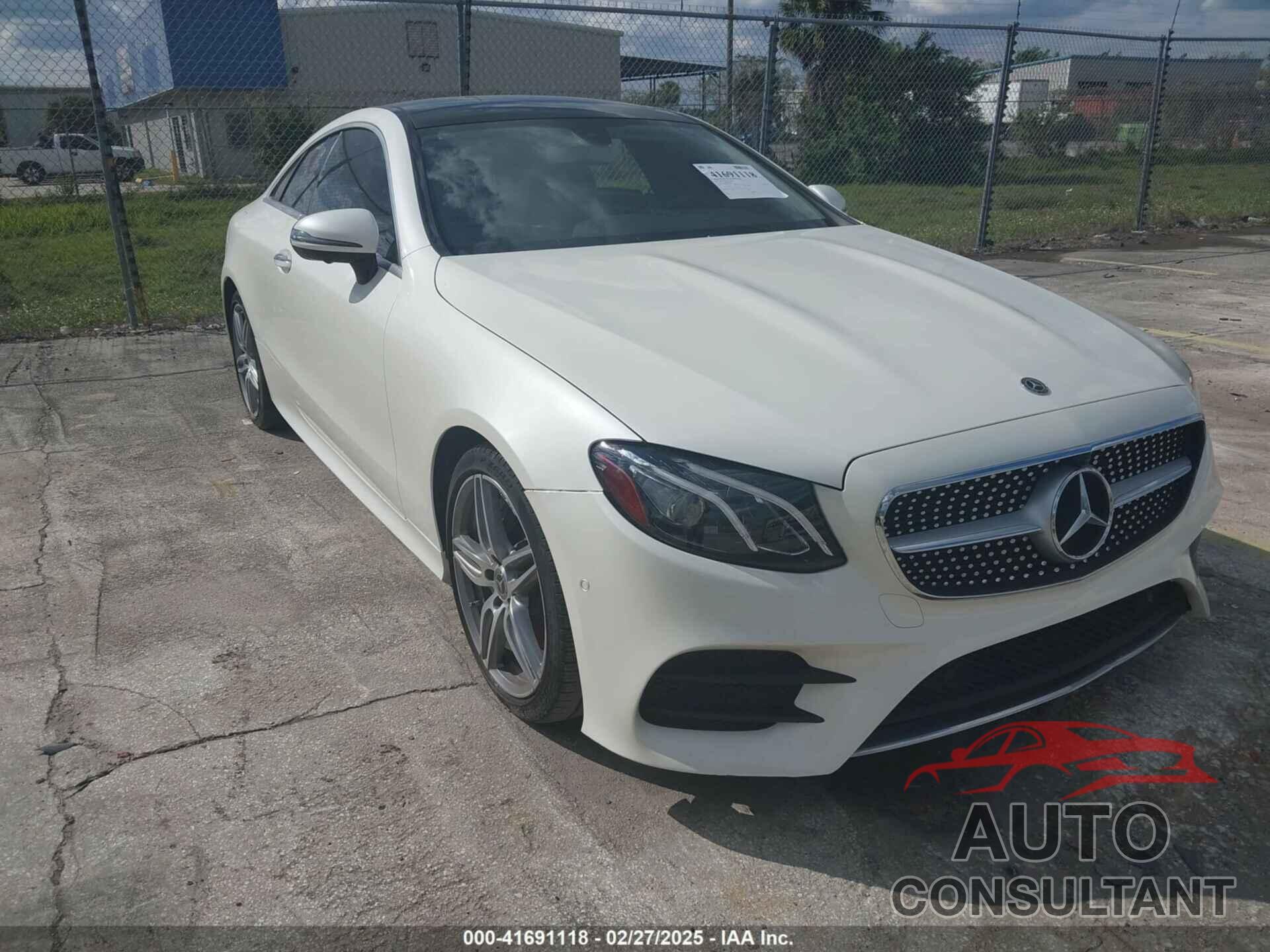 MERCEDES-BENZ E 450 2019 - WDD1J6HB8KF074413