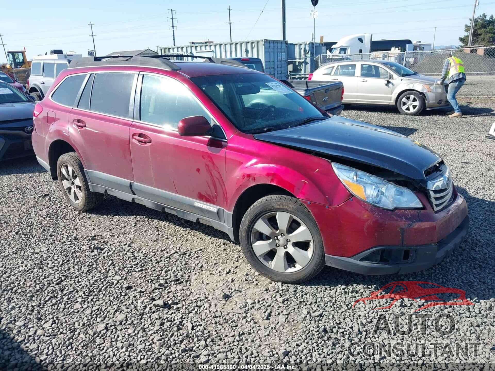 SUBARU OUTBACK 2011 - 4S4BRBCC9B3391355