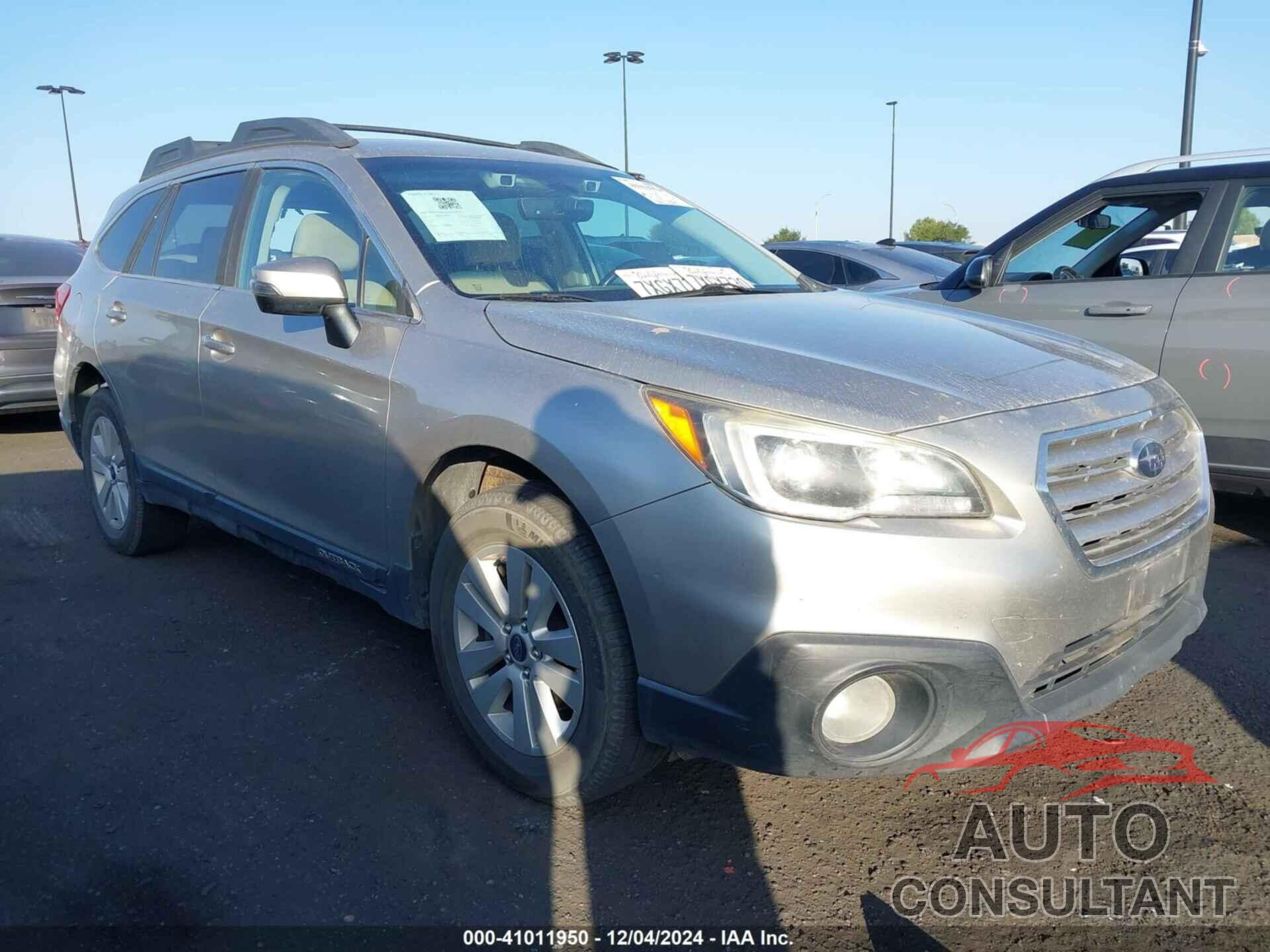 SUBARU OUTBACK 2017 - 4S4BSAFCXH3383090