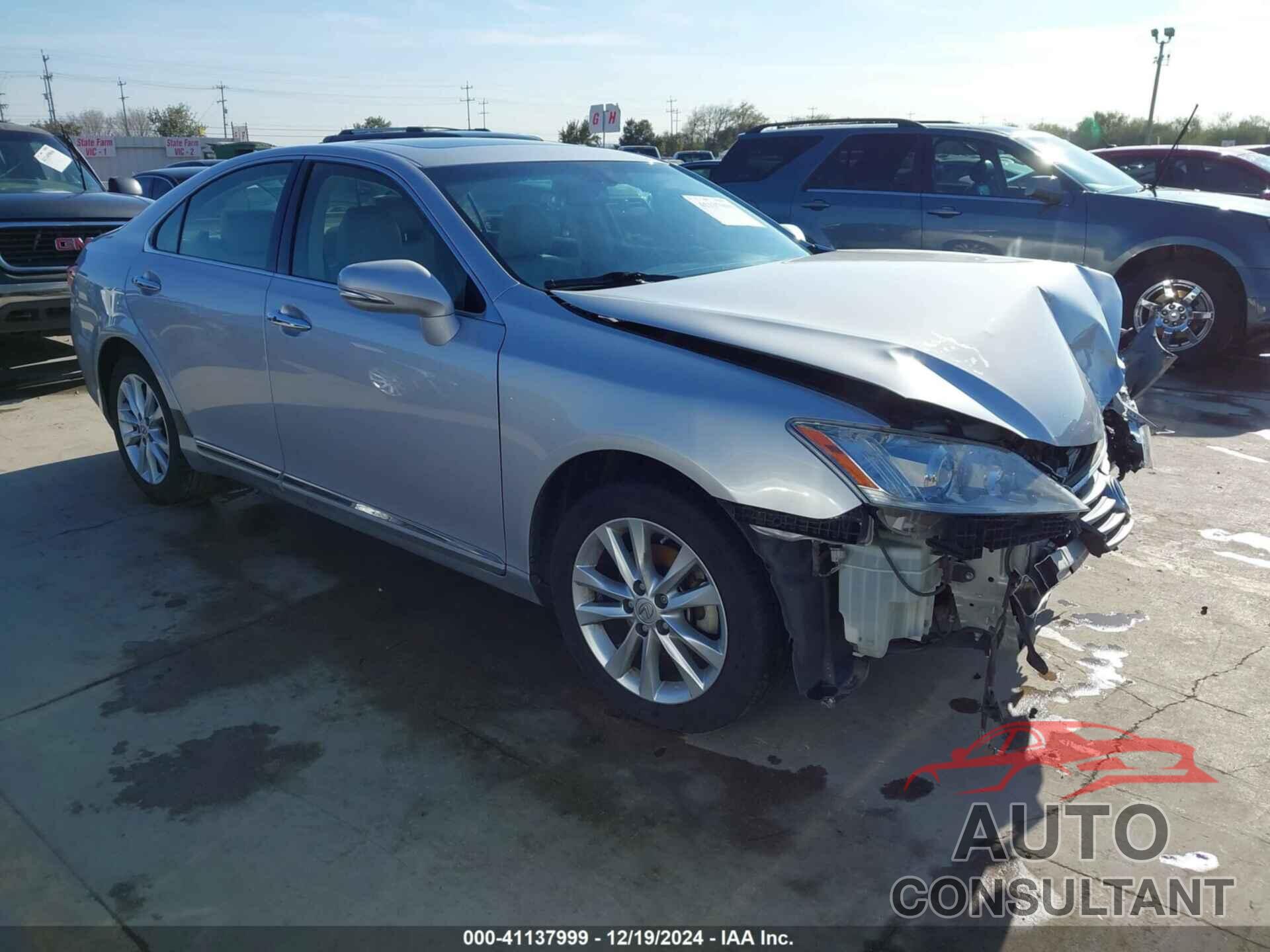 LEXUS ES 350 2012 - JTHBK1EG6C2509063