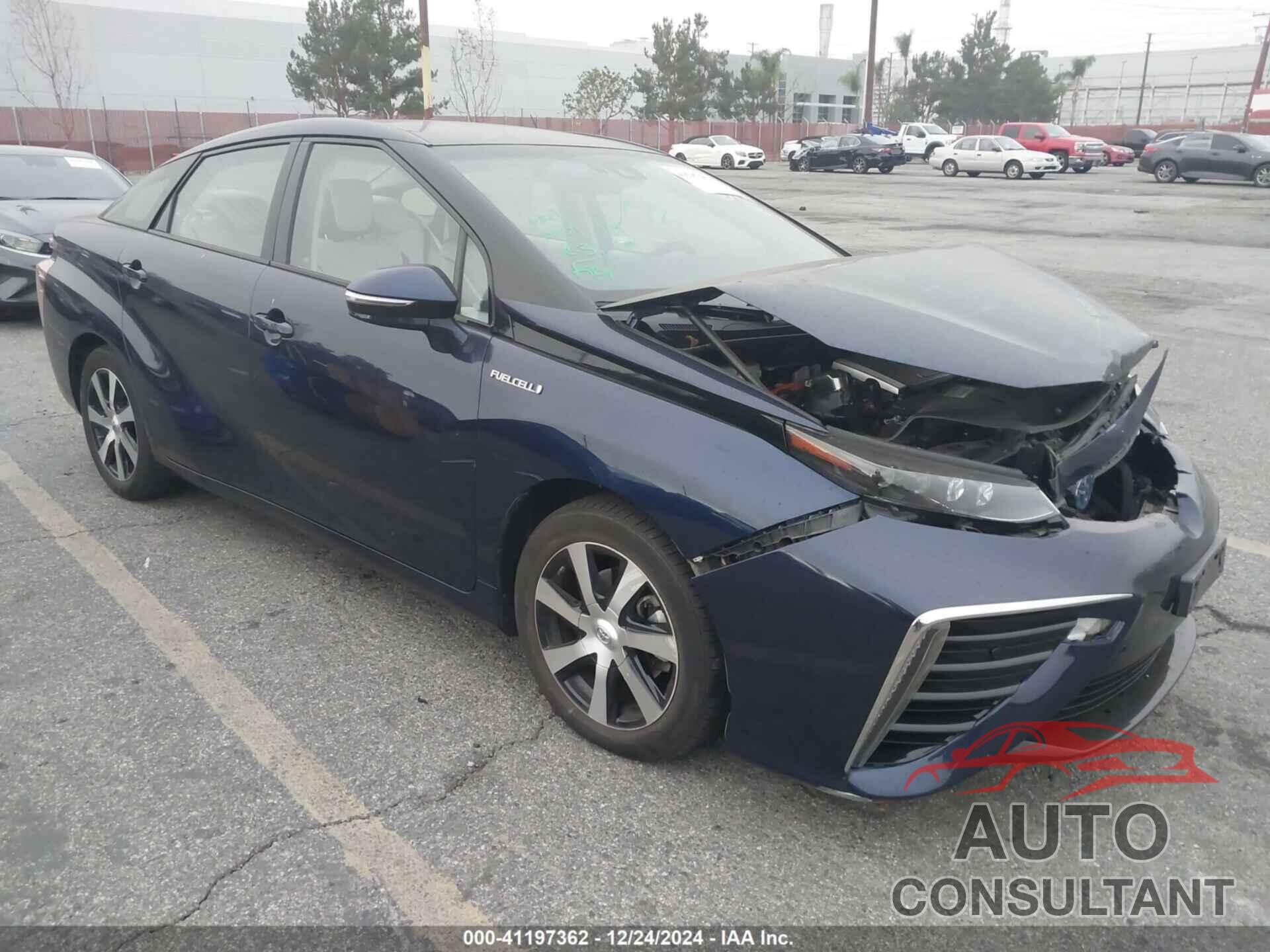 TOYOTA MIRAI 2019 - JTDBVRBD8KA007208