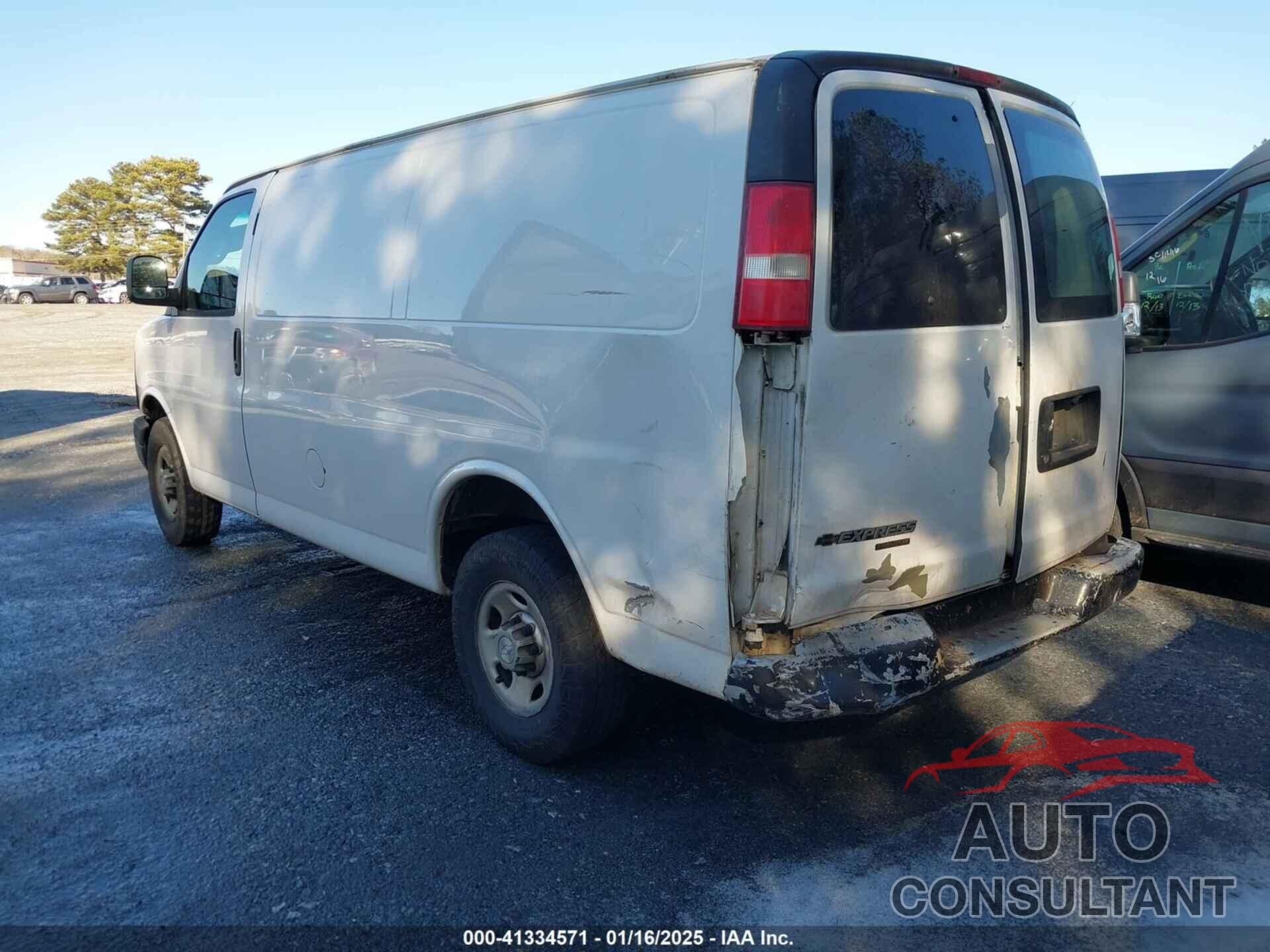 CHEVROLET EXPRESS 2500 2016 - 1GCWGAFF1G1232151