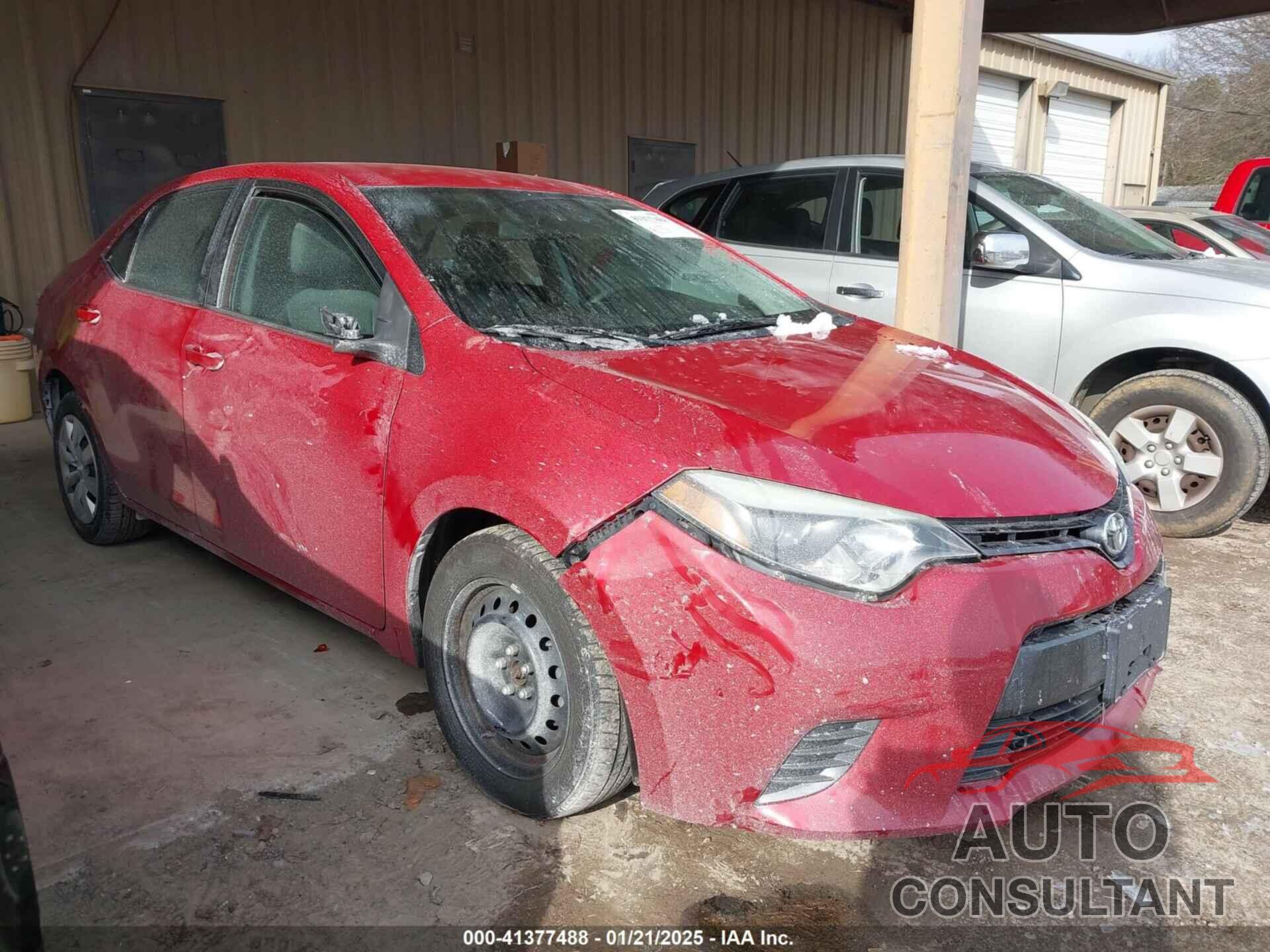 TOYOTA COROLLA 2016 - 2T1BURHE5GC729984