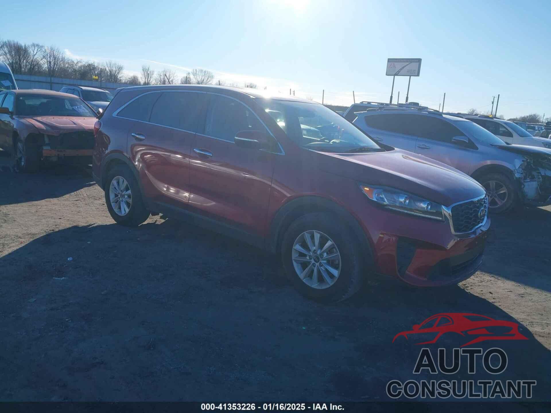 KIA SORENTO 2020 - 5XYPG4A31LG674554