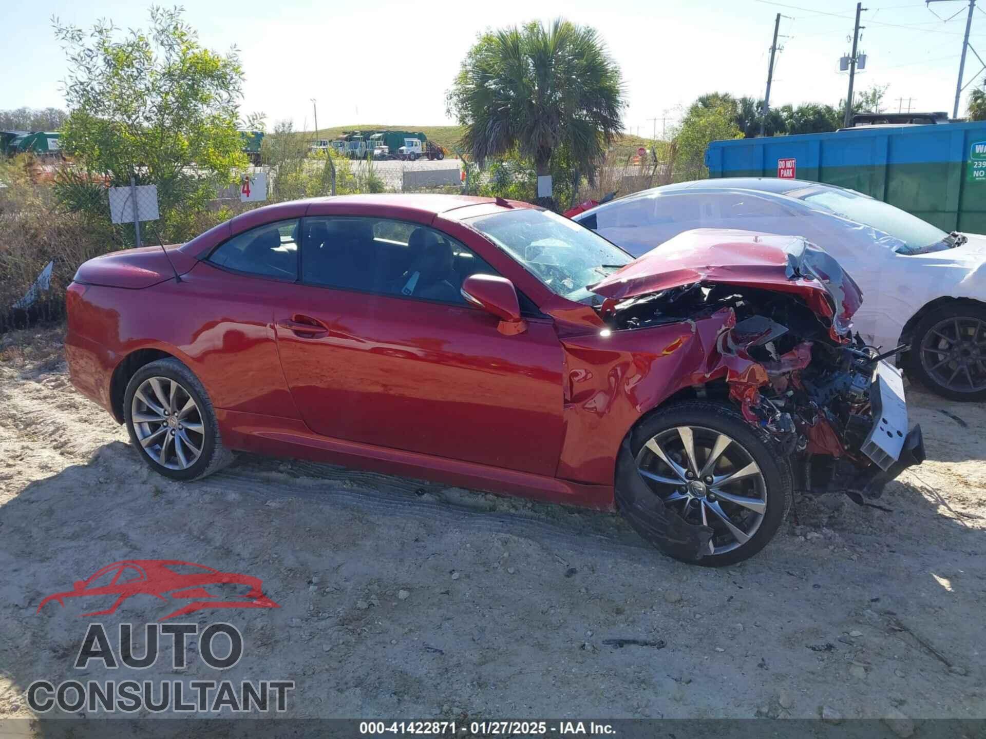 LEXUS IS 250C 2015 - JTHFF2C20F2533253