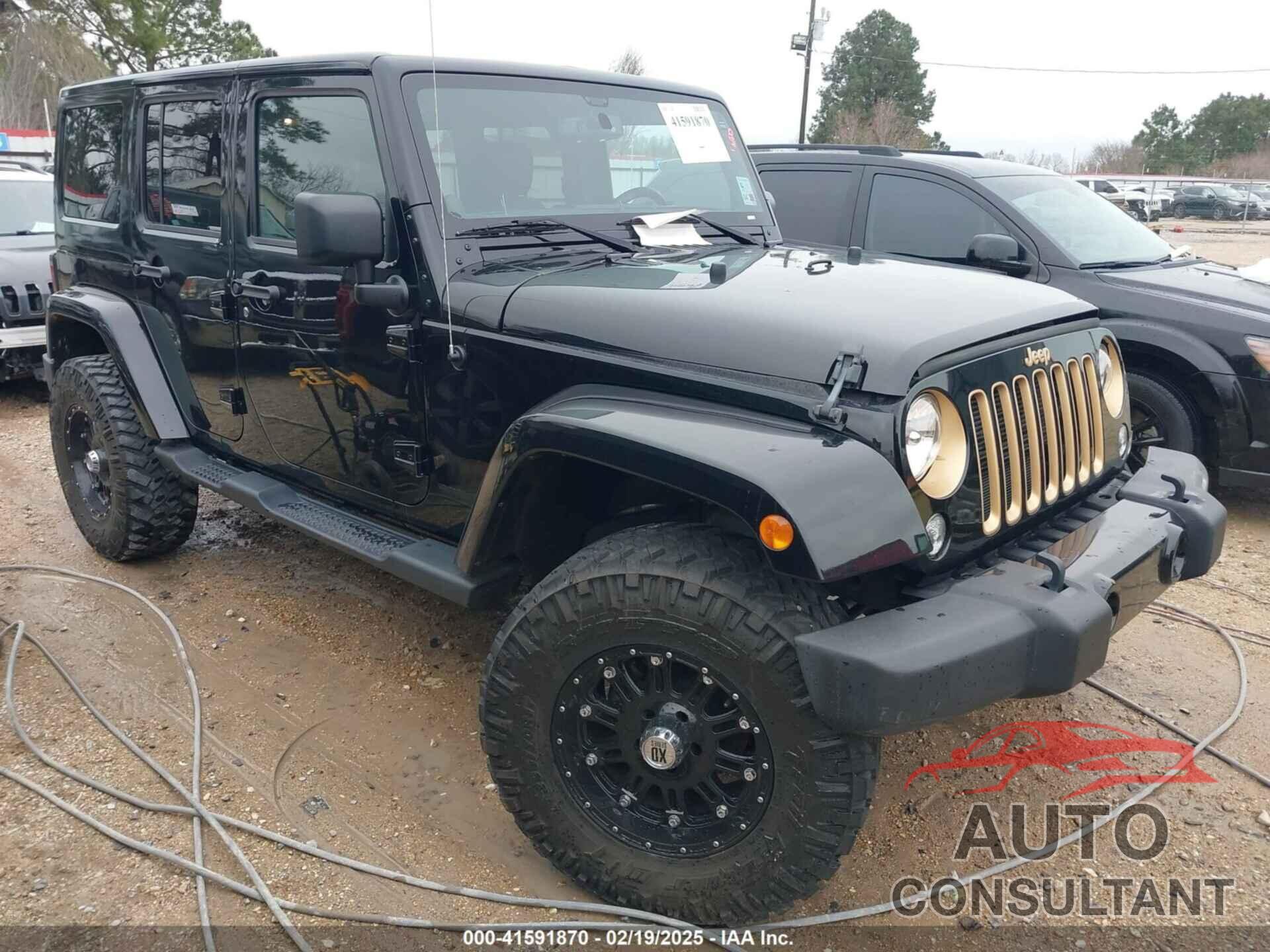 JEEP WRANGLER UNLIMITED 2014 - 1C4HJWEG1EL202974