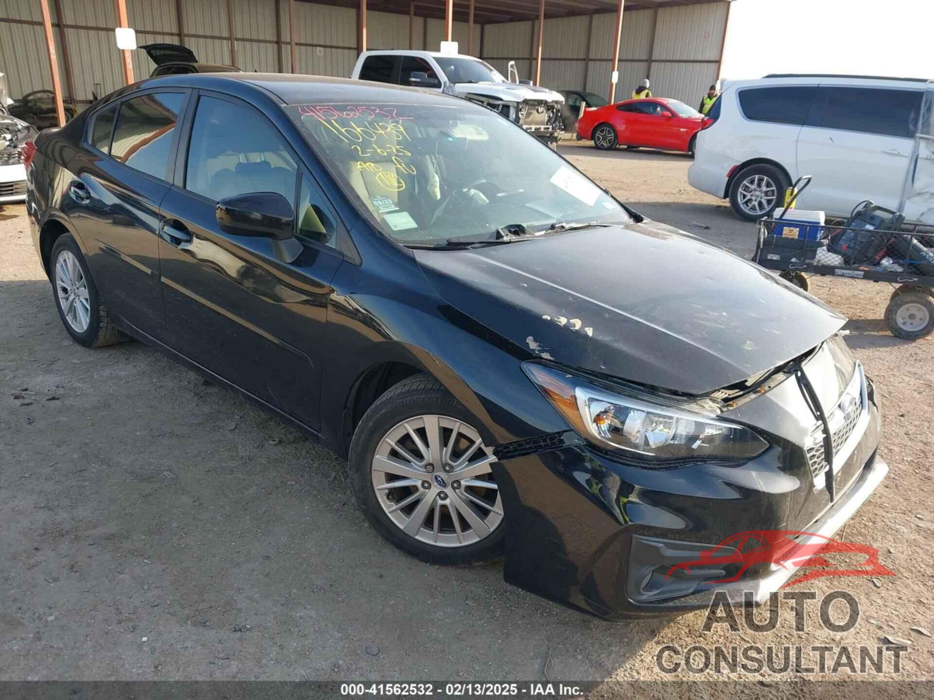 SUBARU IMPREZA 2018 - 4S3GKAD63J3624968