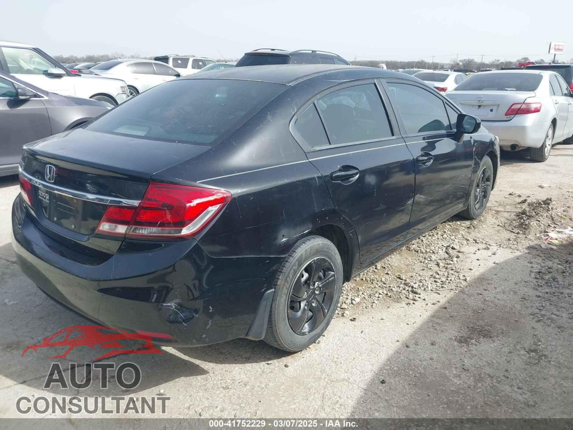 HONDA CIVIC 2014 - 19XFB2F5XEE012125