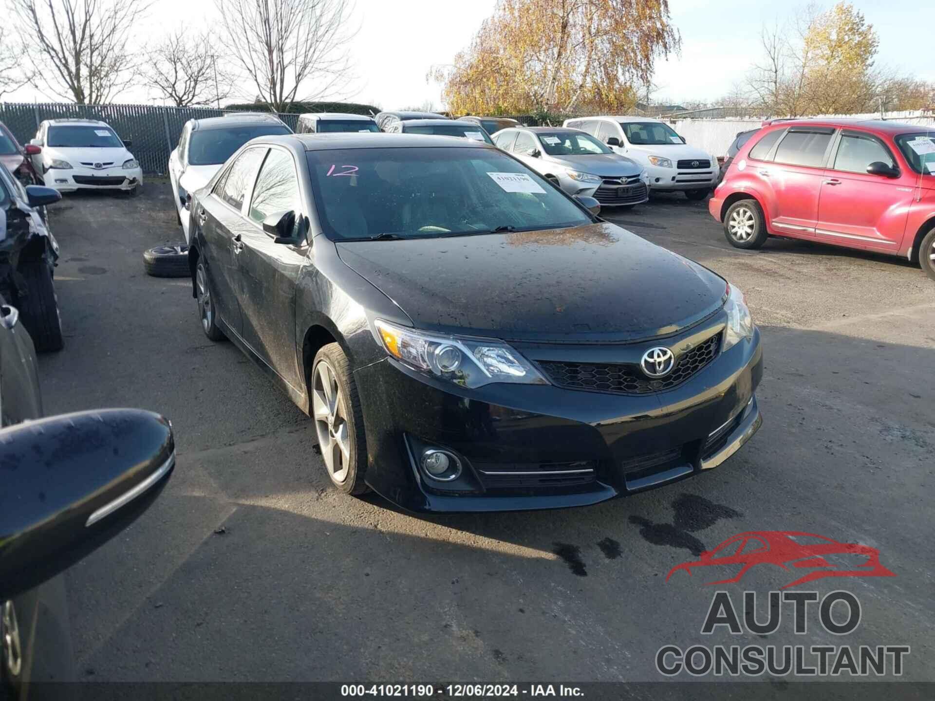 TOYOTA CAMRY 2012 - 4T1BK1FK6CU002765