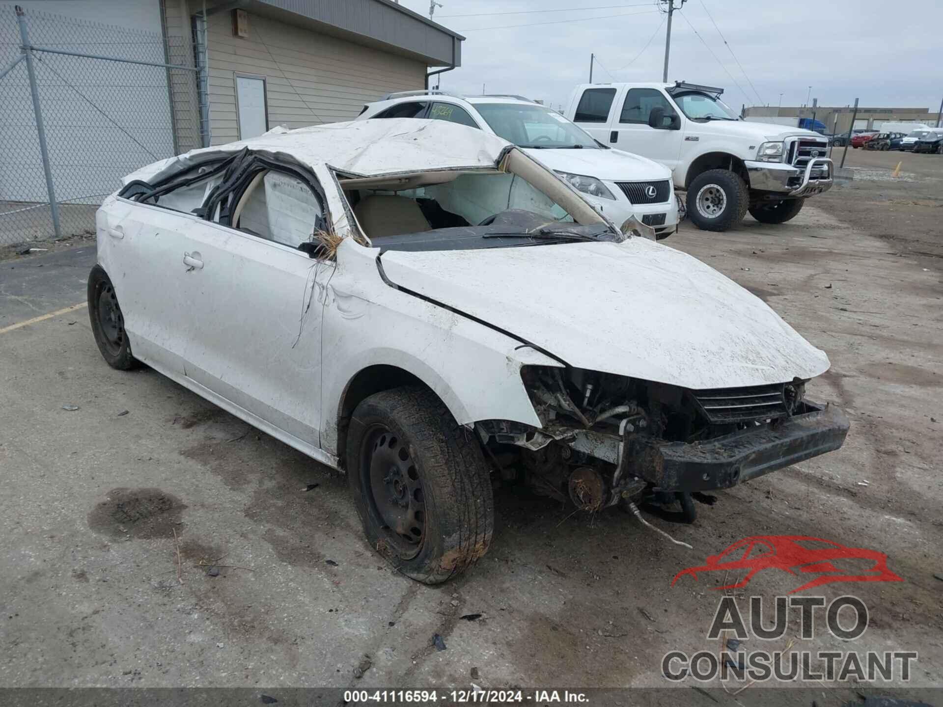 VOLKSWAGEN JETTA 2013 - 3VWDX7AJ3DM438105